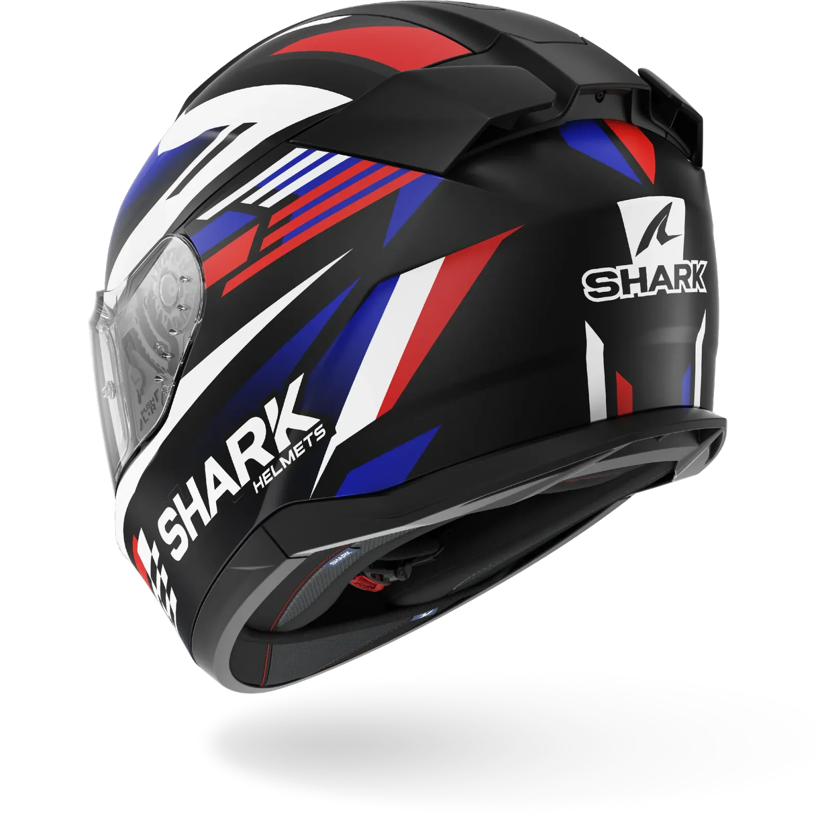 Каска Shark D-Skwal 3 Firstlap Black Blue Red Mat