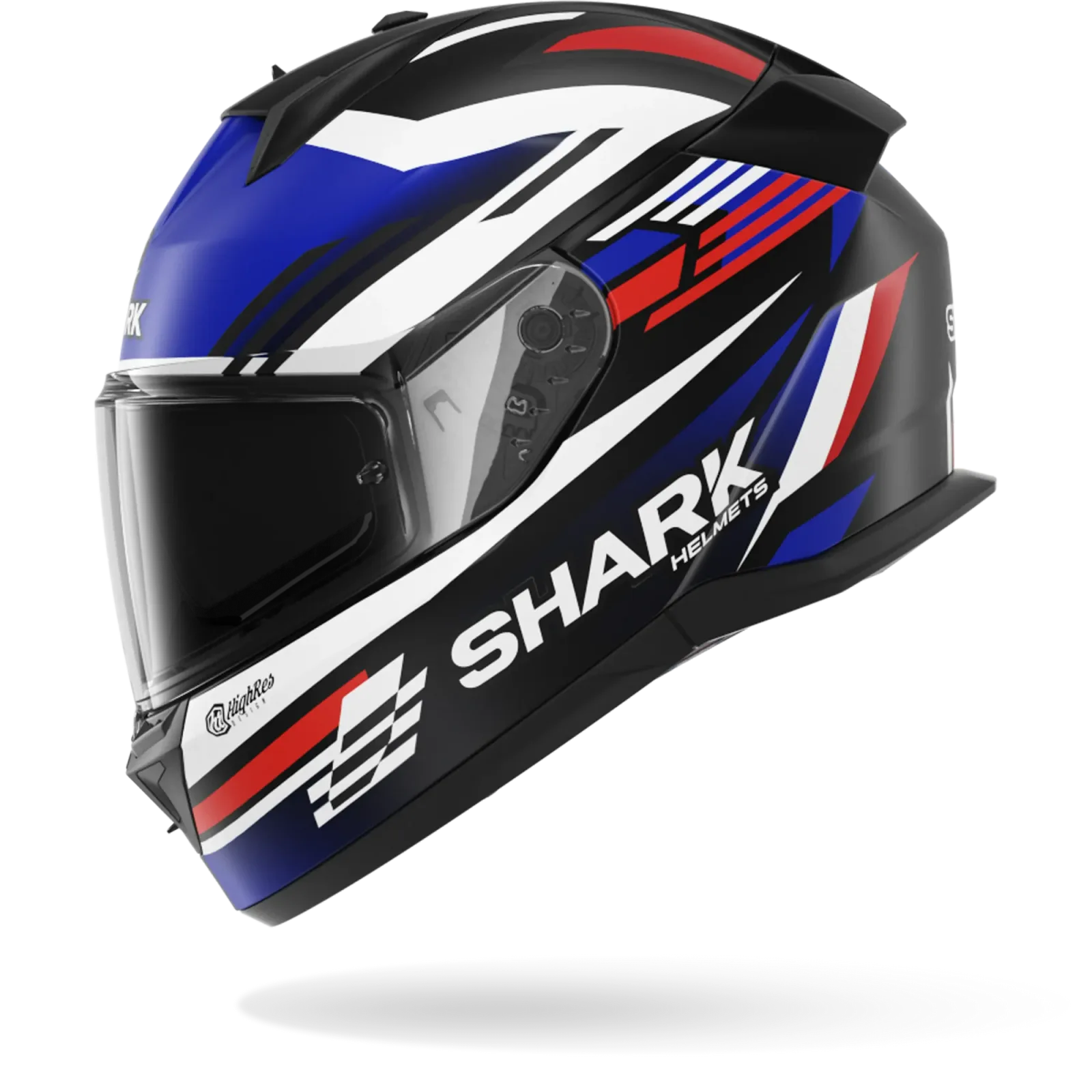 Каска Shark D-Skwal 3 Firstlap Black Blue Red Mat