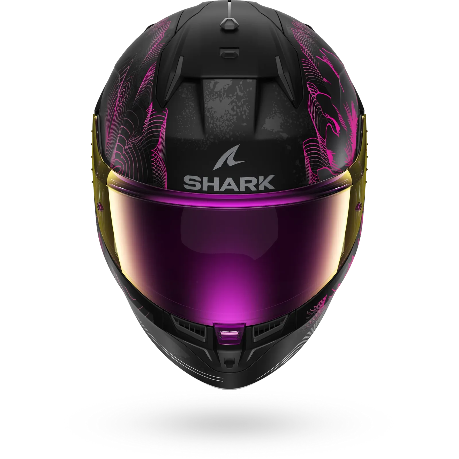 Каска Shark D-Skwal 3 Mayfer Black Violet Anthracite Mat