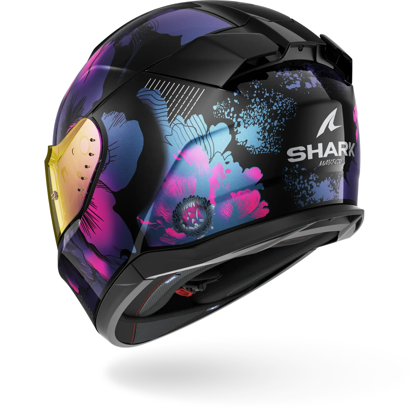 Каска Shark D-Skwal 3 Mayfer Black Violet Glitter