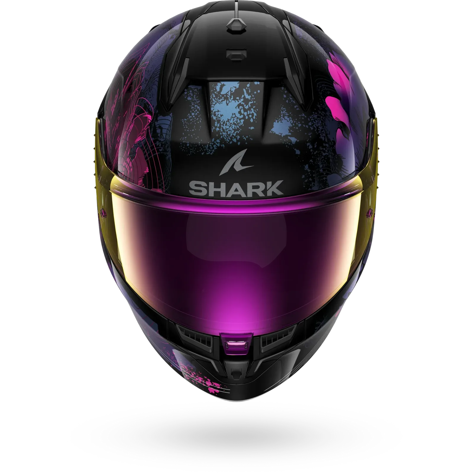 Каска Shark D-Skwal 3 Mayfer Black Violet Glitter
