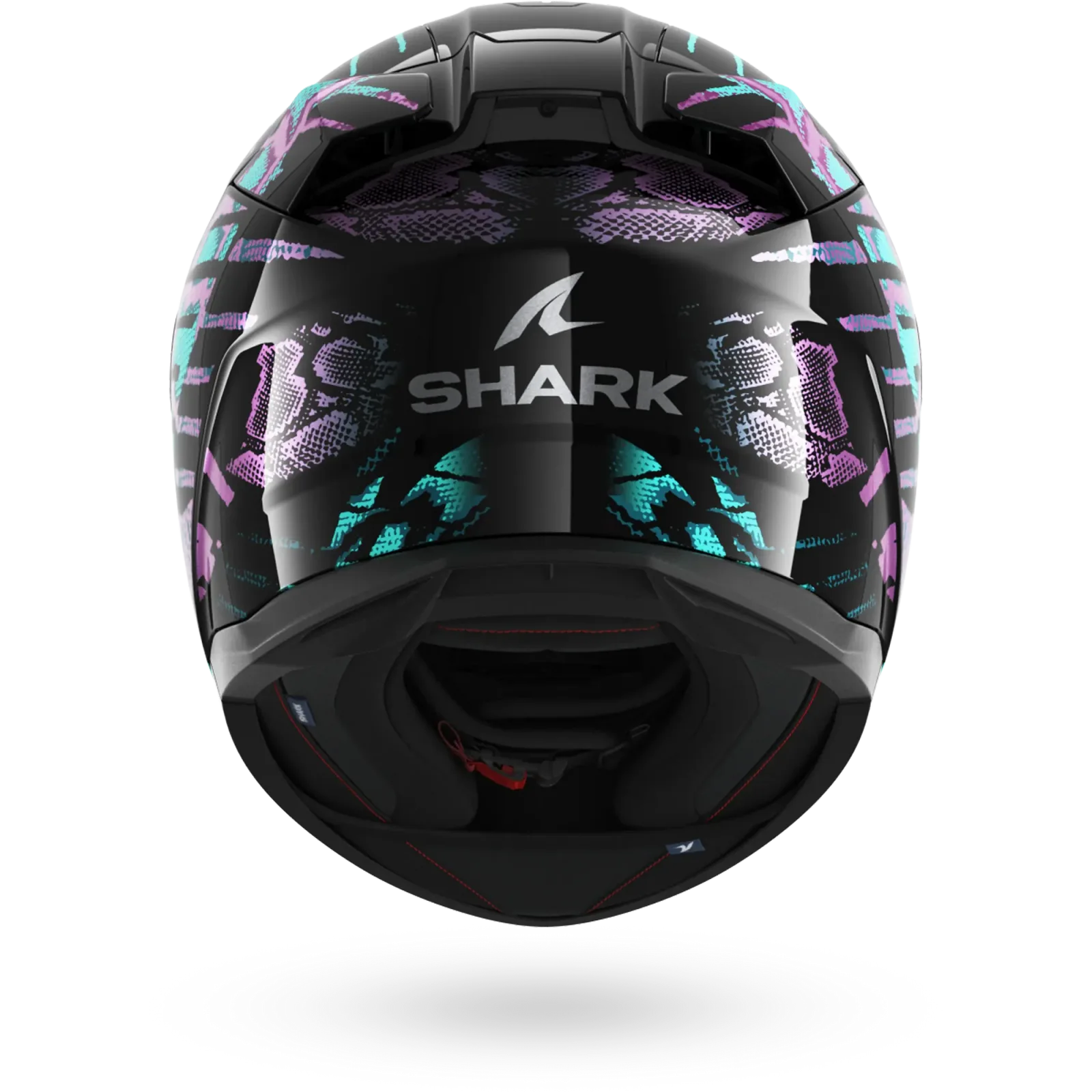 Каска Shark D-Skwal 3 Reptaia Black Cameleon Black Mat
