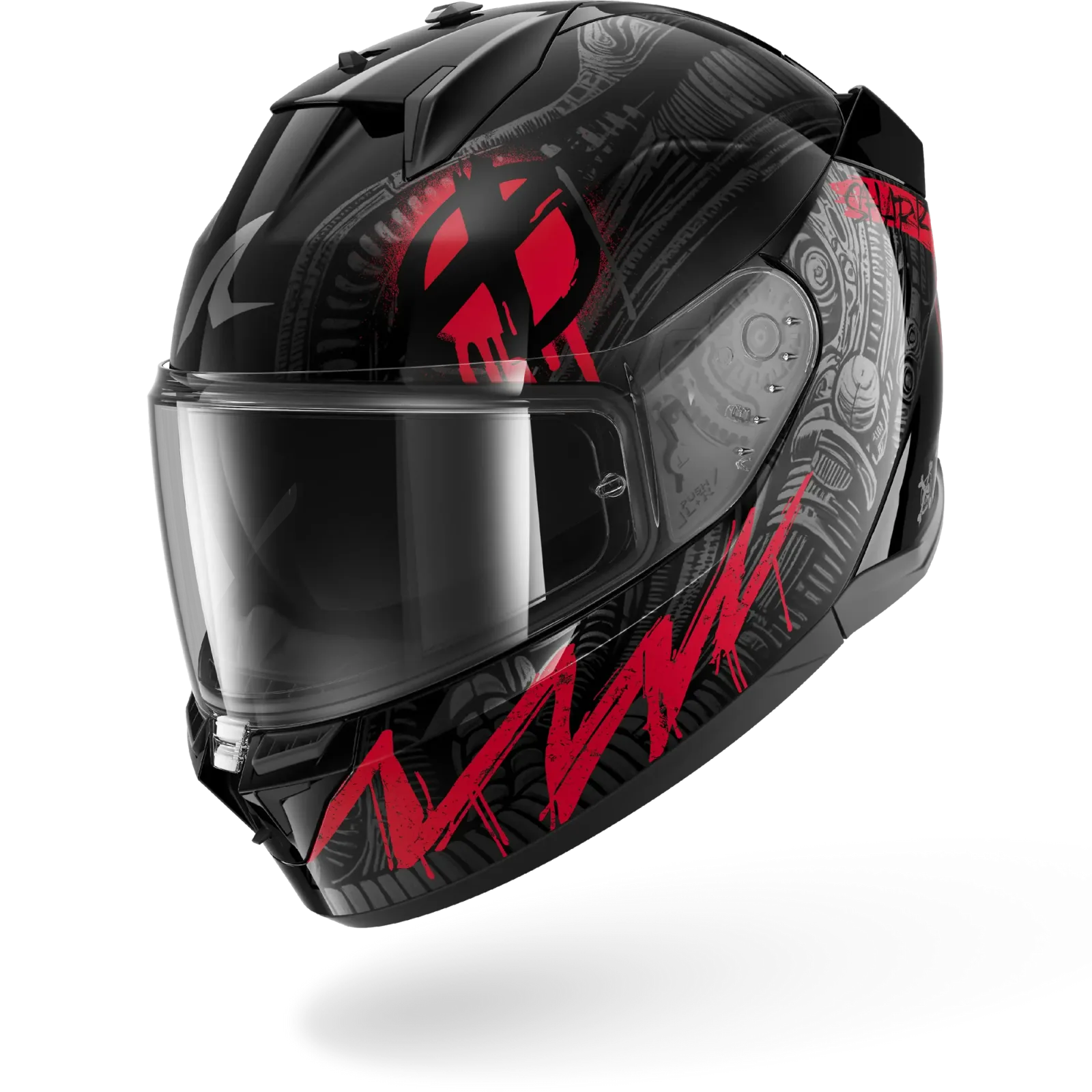 Каска Shark D-Skwal 3 Shiever Black Anthracite Red