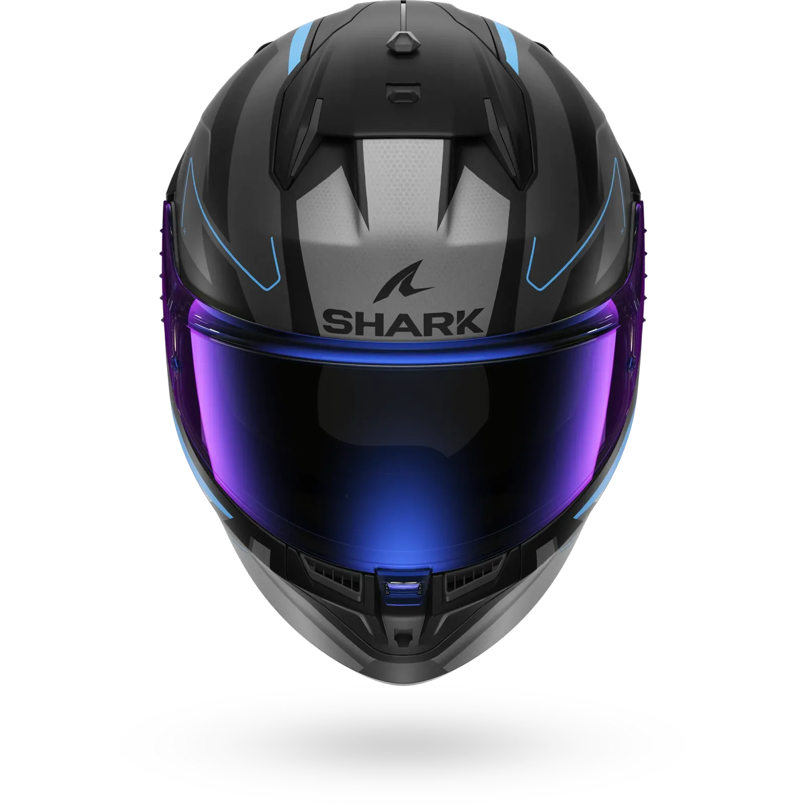 Каска Shark D-Skwal 3 Sizler Black Anthracite Blue Mat