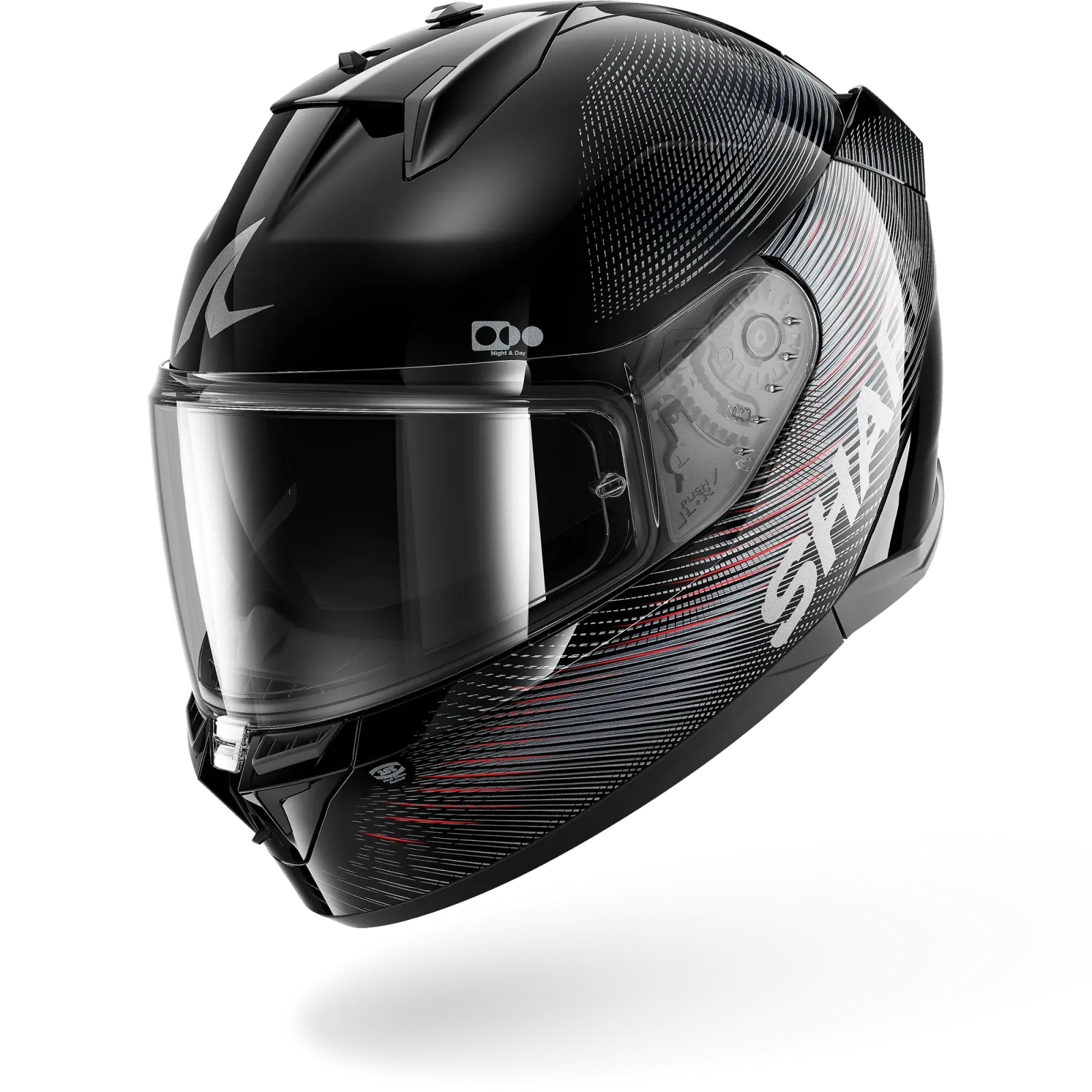 Каска Shark D-Skwal 3 SP Lyne Black Anthracite Red