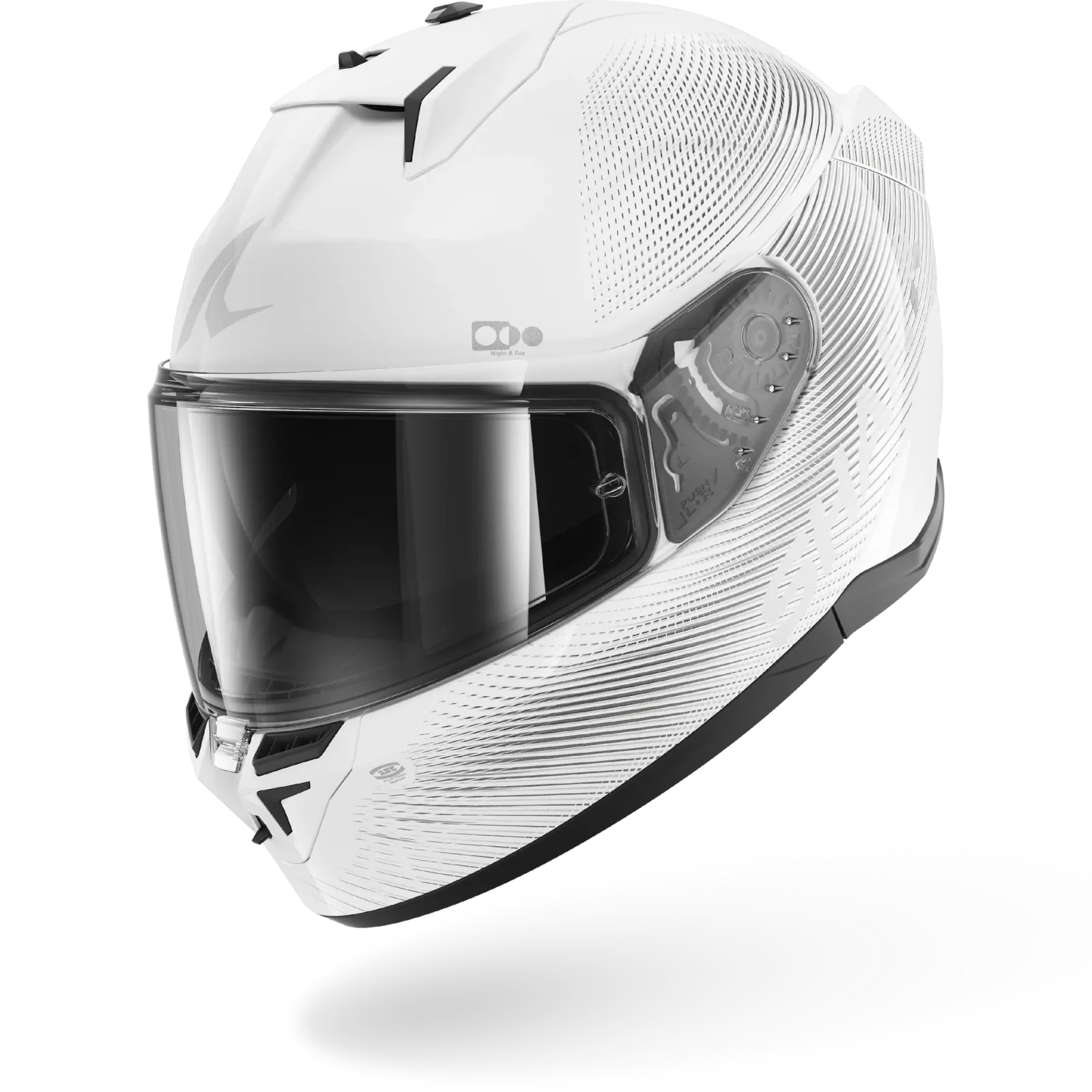 Каска Shark D-Skwal 3 SP Lyne White Silver Silver