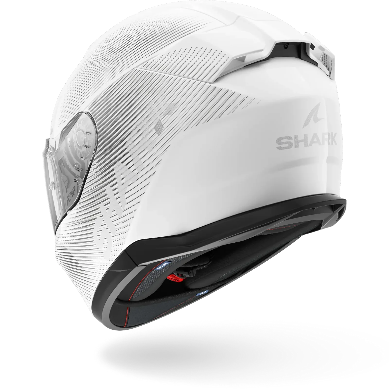 Каска Shark D-Skwal 3 SP Lyne White Silver Silver