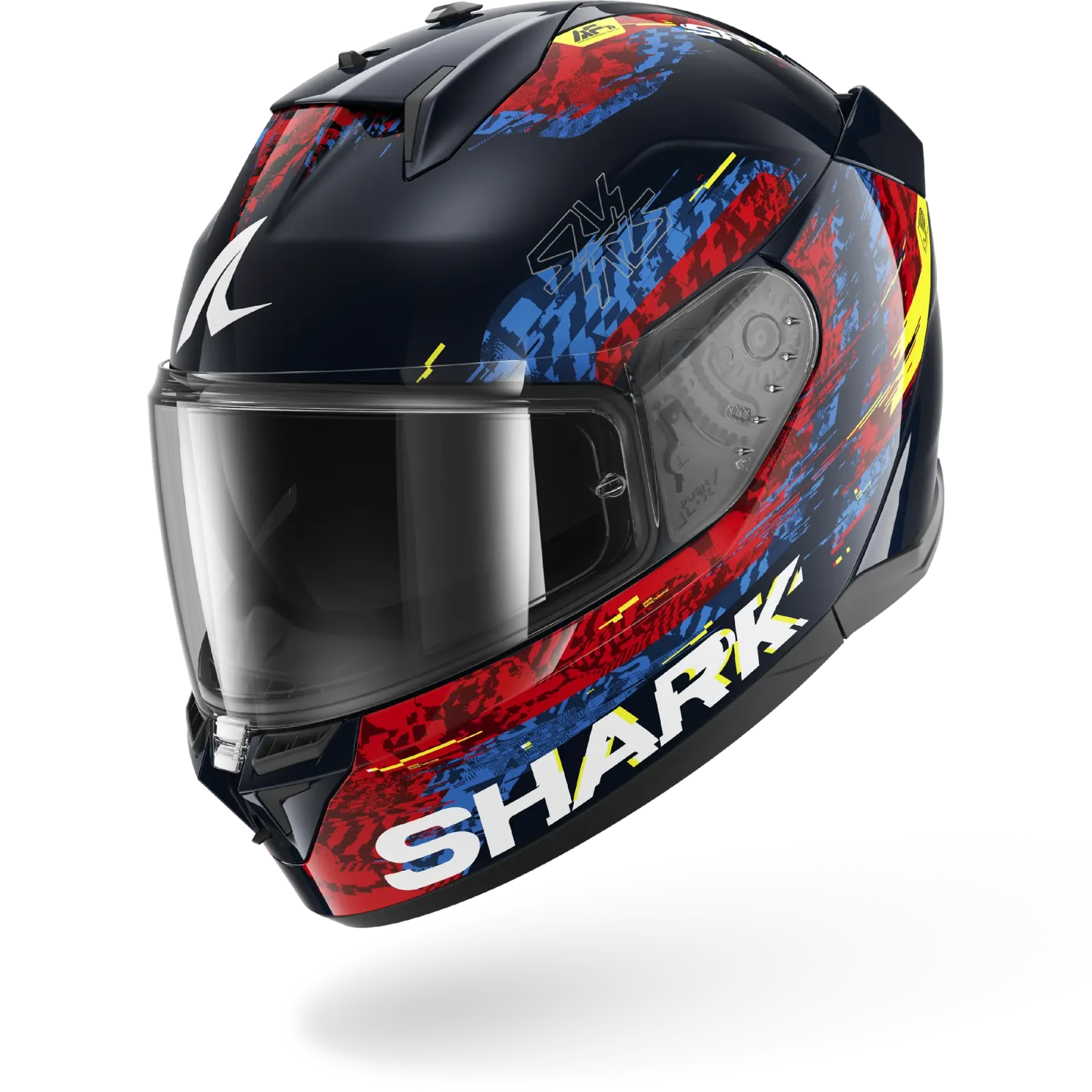 Каска Shark D-Skwal 3 Speed-Vib Blue Red Blue