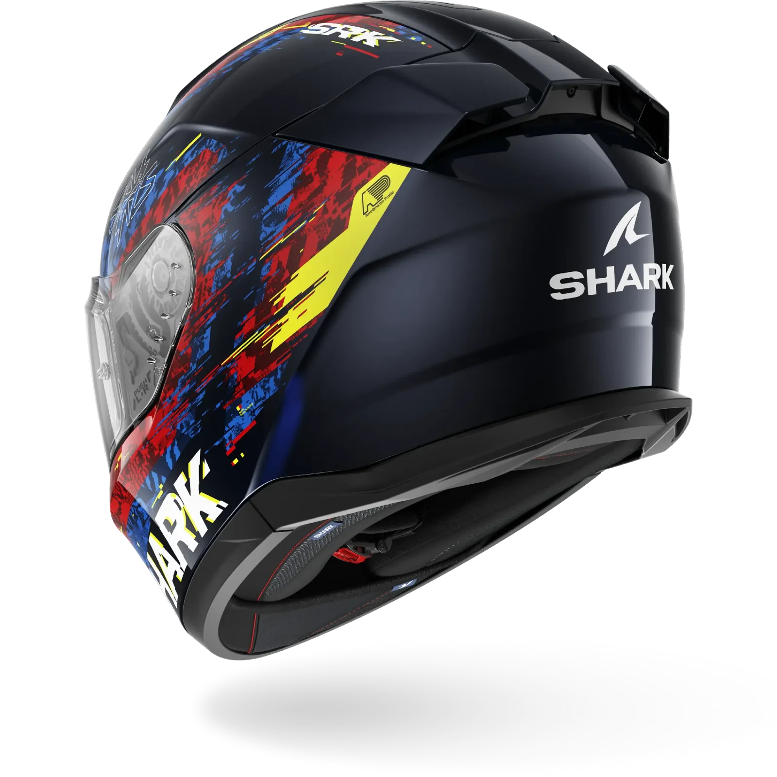 Каска Shark D-Skwal 3 Speed-Vib Blue Red Blue