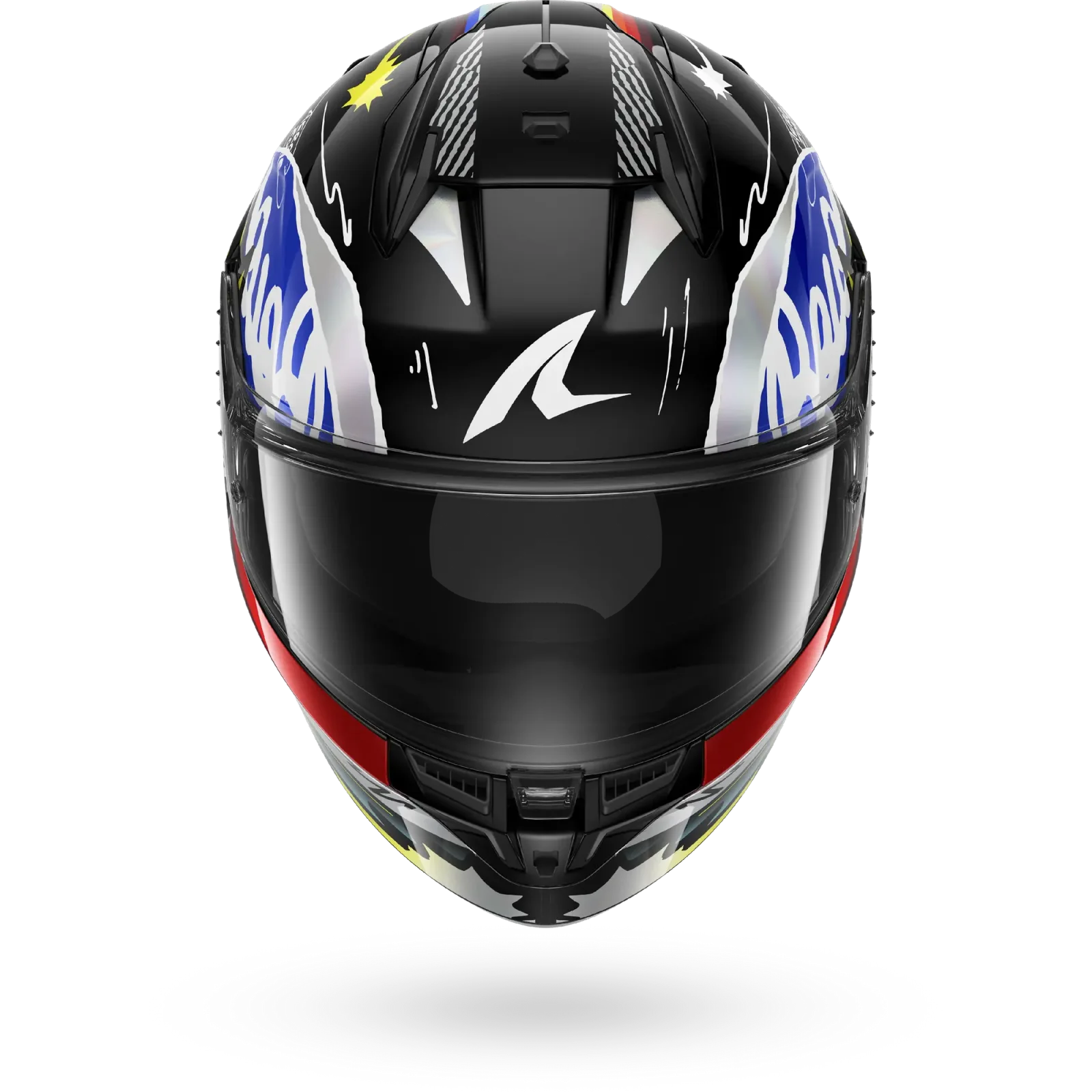 Каска Shark D-Skwal 3 Streetrush Black Blue Chrom Mat