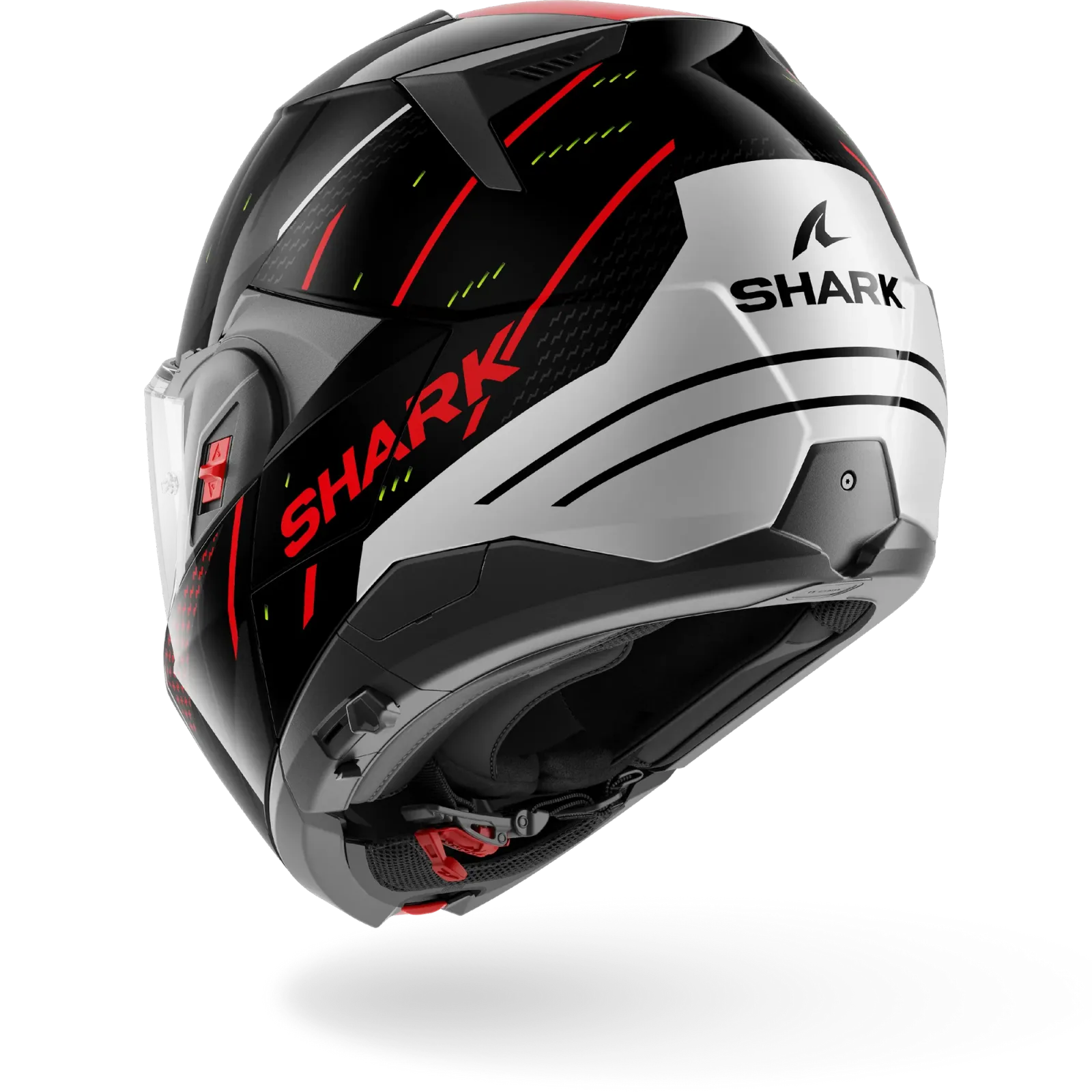 Каска Shark Oxo Rydger Black White Red
