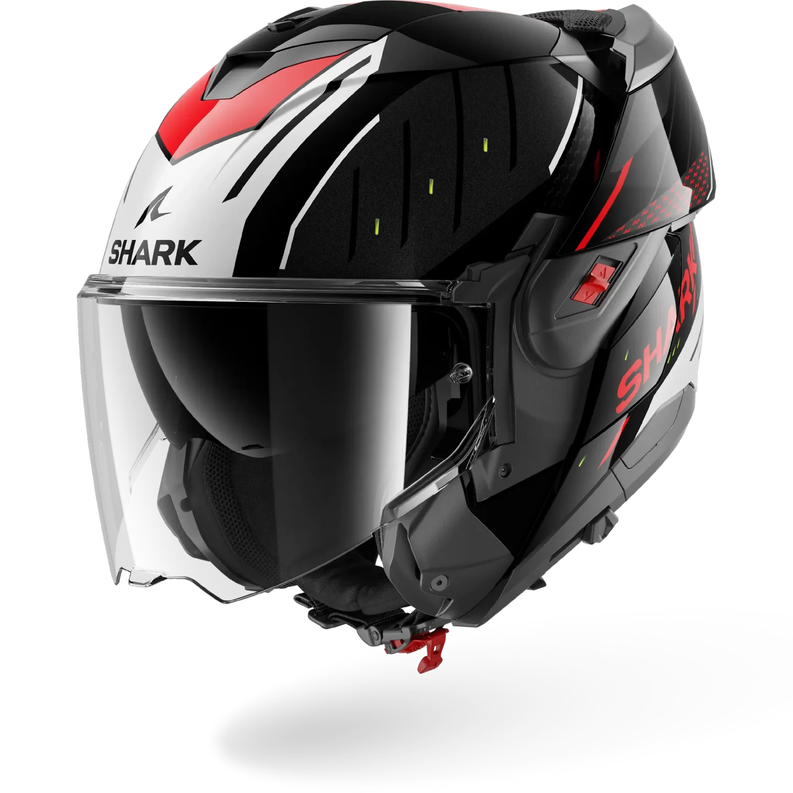 Каска Shark Oxo Rydger Black White Red