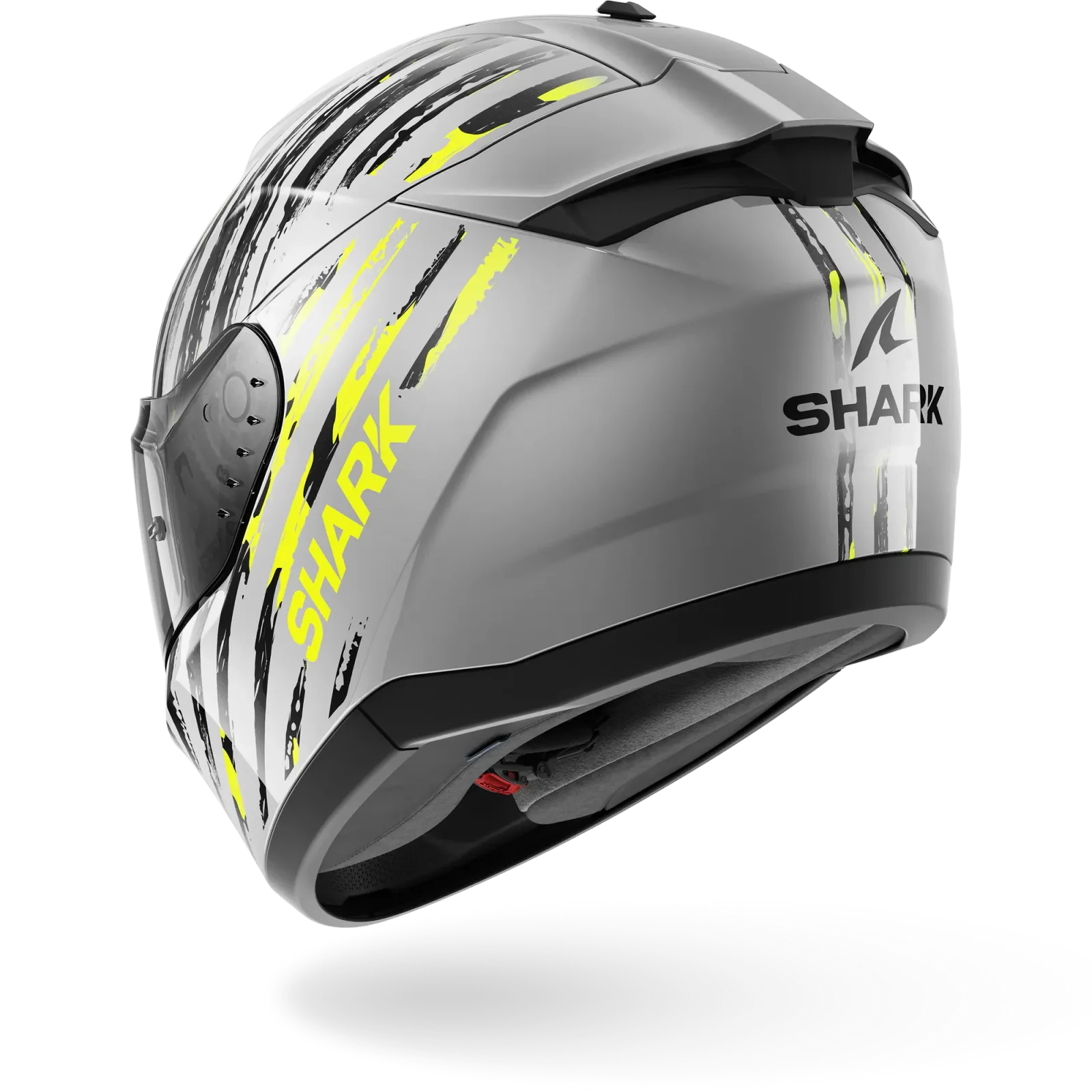 Каска Shark Ridill 2 Assya Silver Anthracite Yellow