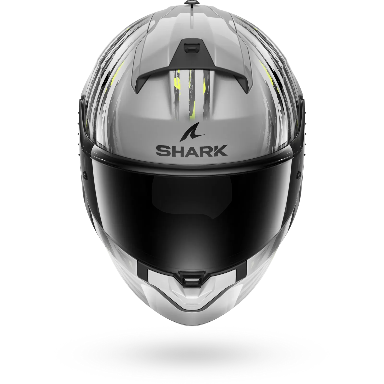 Каска Shark Ridill 2 Assya Silver Anthracite Yellow