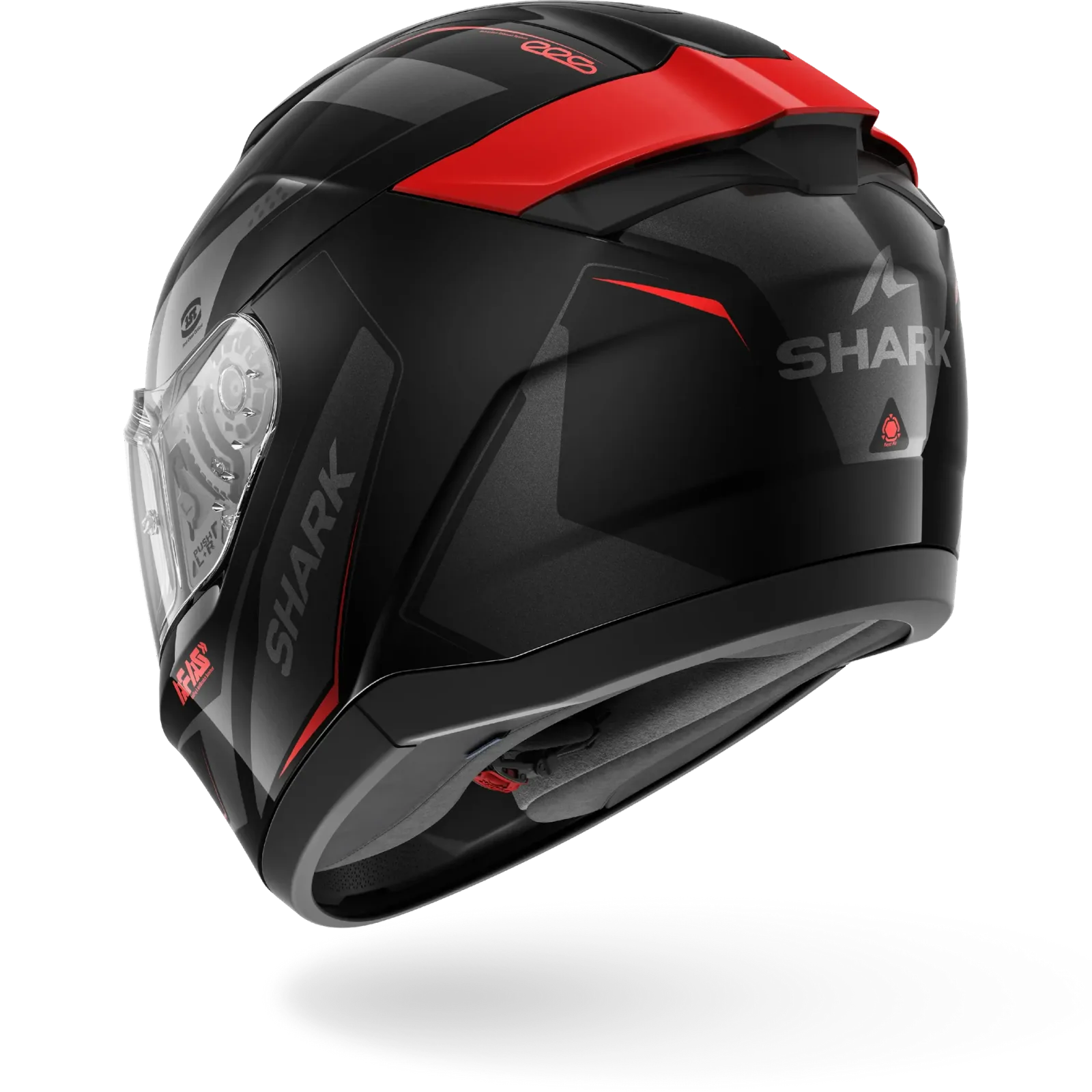 Каска Shark Ridill 2 Mekarium Black Anthracite Red