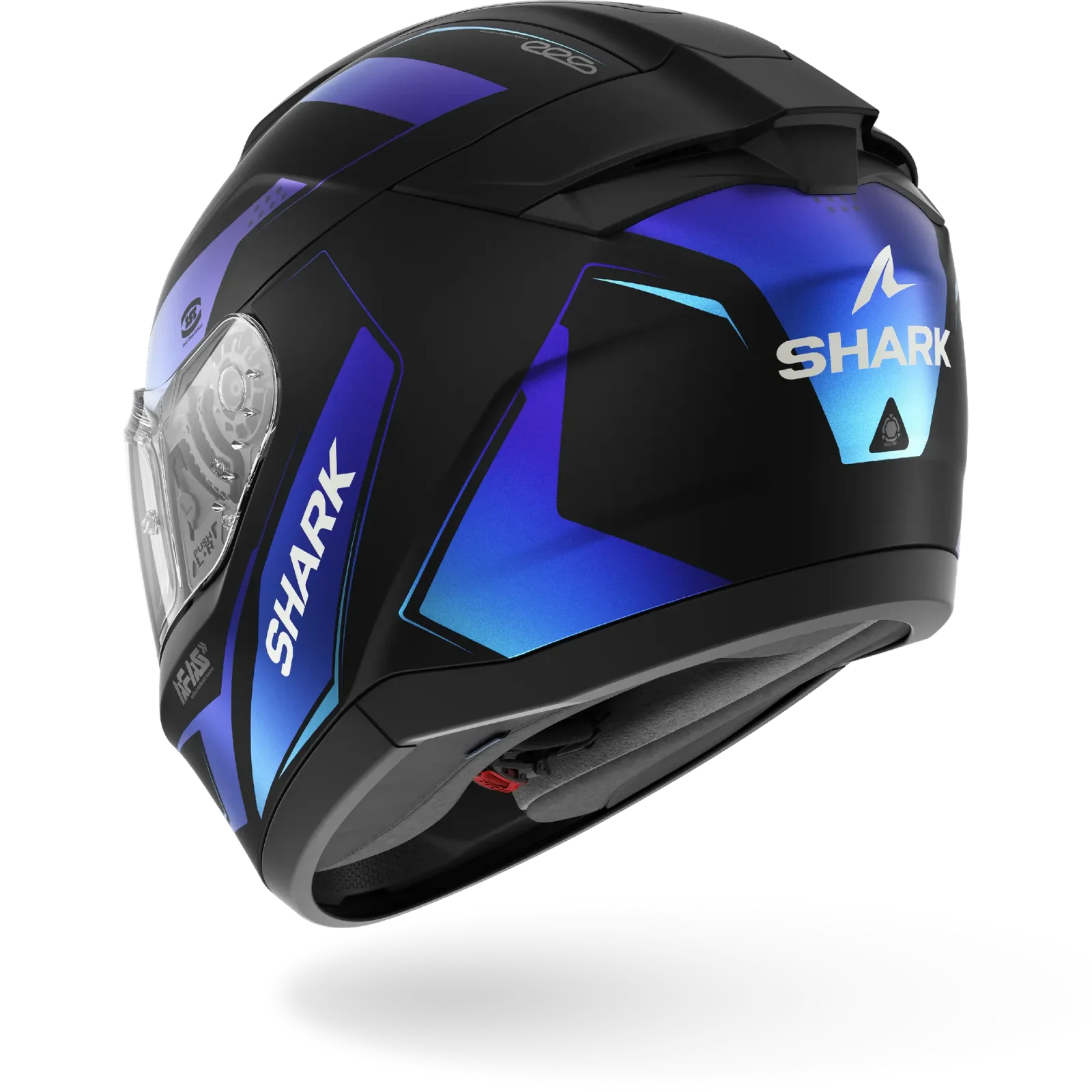 Каска Shark Ridill 2 Mekarium Black Blue Blue Mat
