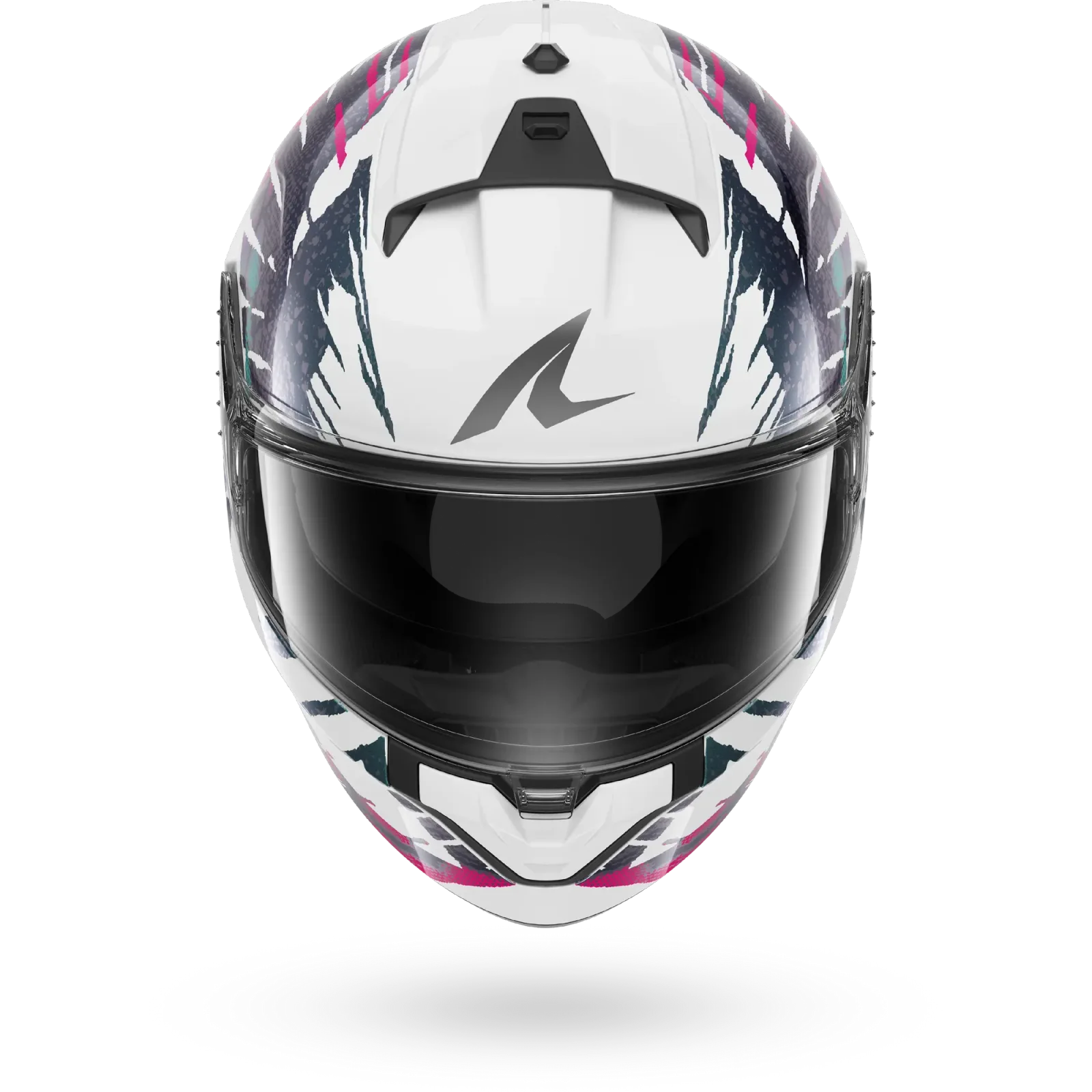 Каска Shark Ridill 2 Reptaia White Violet Cameleon