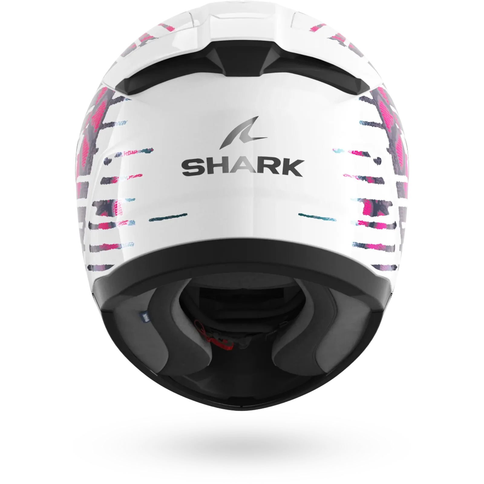 Каска Shark Ridill 2 Reptaia White Violet Cameleon