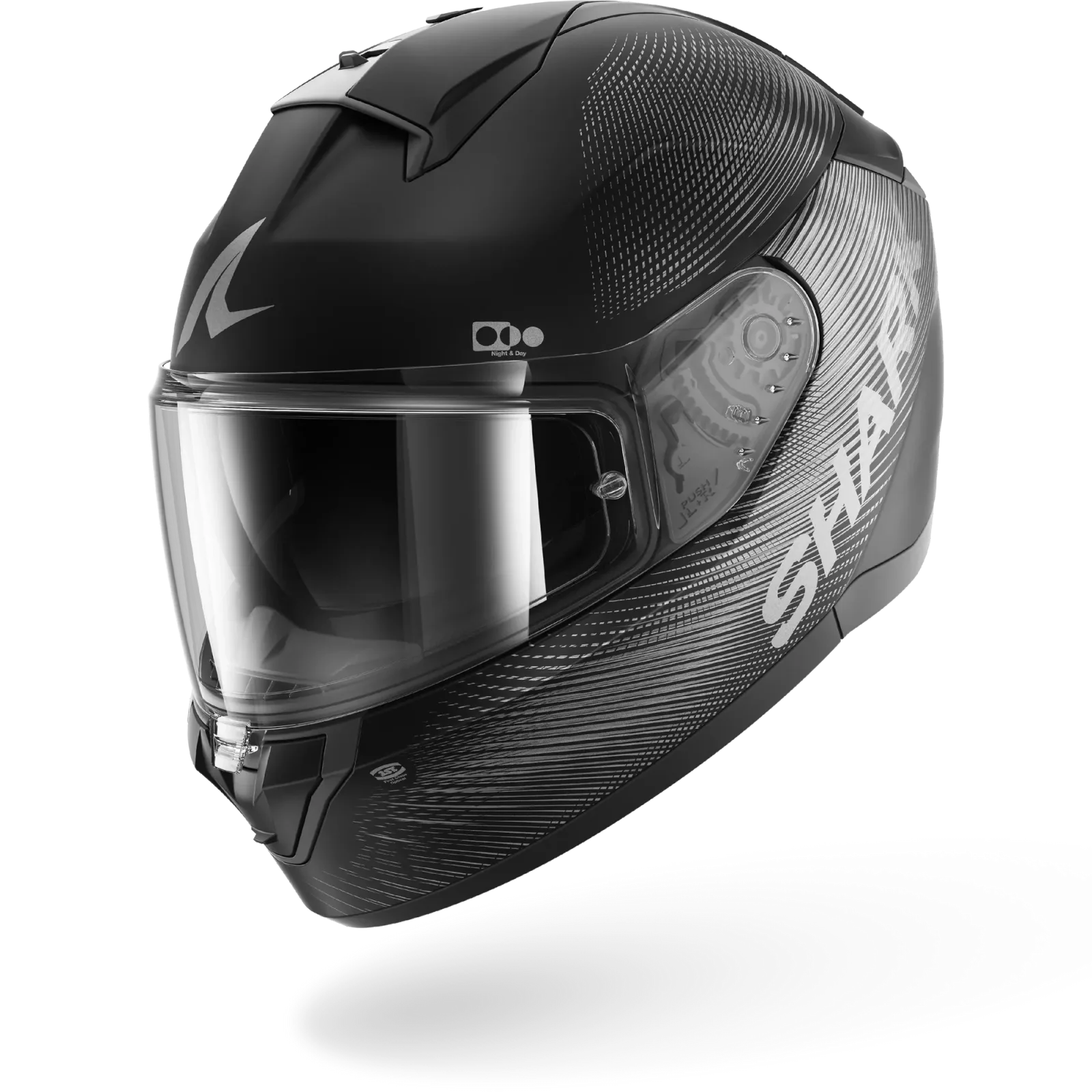 Каска Shark Ridill 2 SP Lyne Black Anthracite Anthracite Mat