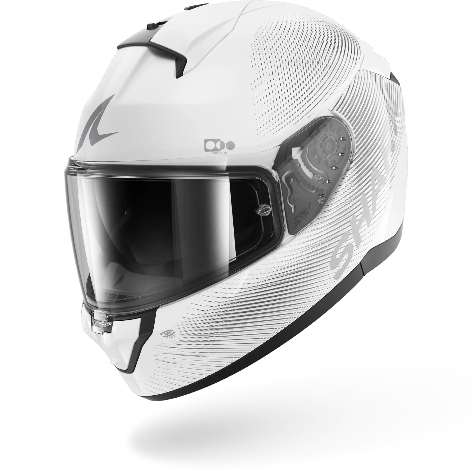 Каска Shark Ridill 2 SP Lyne White Silver Silver