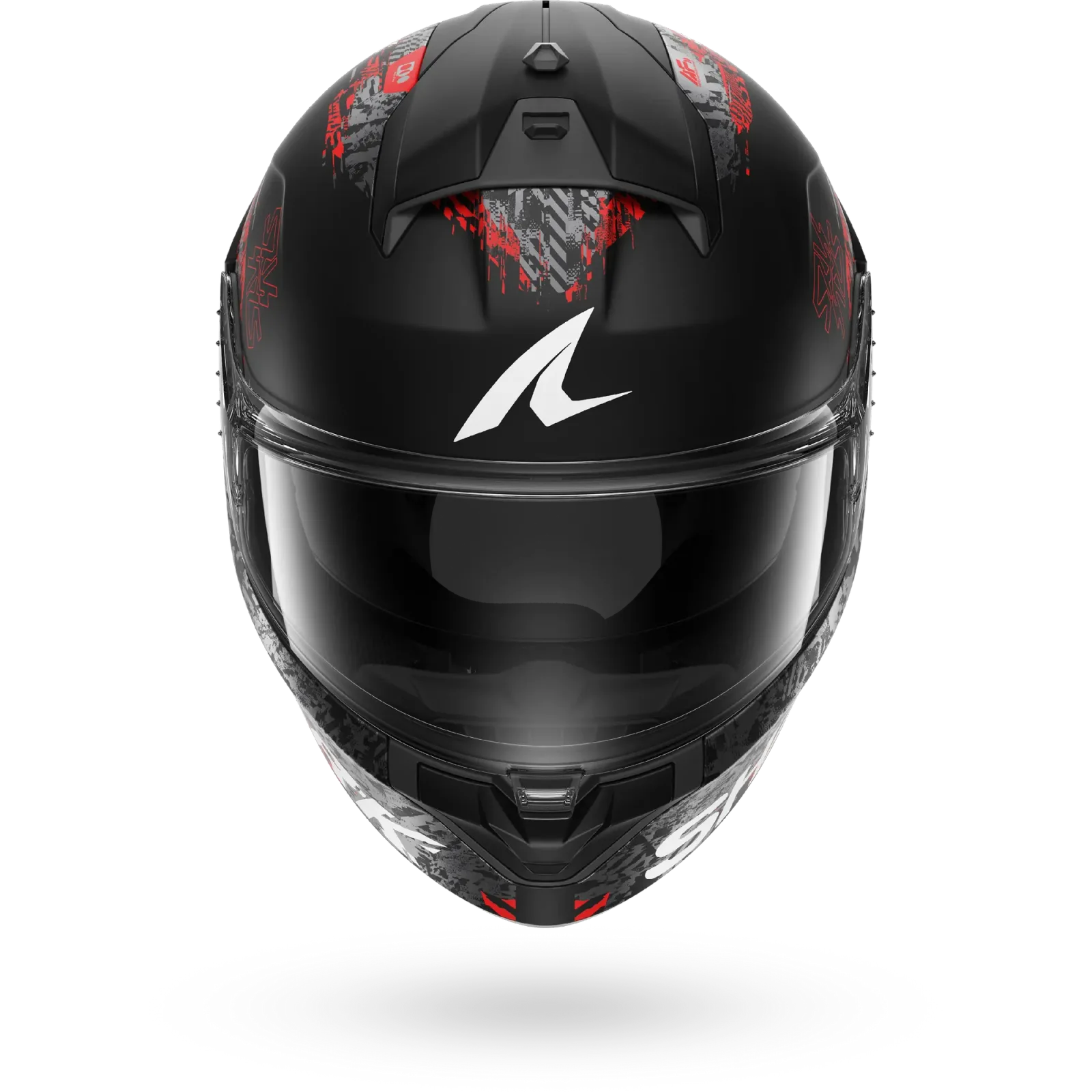 Каска Shark Ridill 2 Speed-Vib Black Anthracite Red Mat