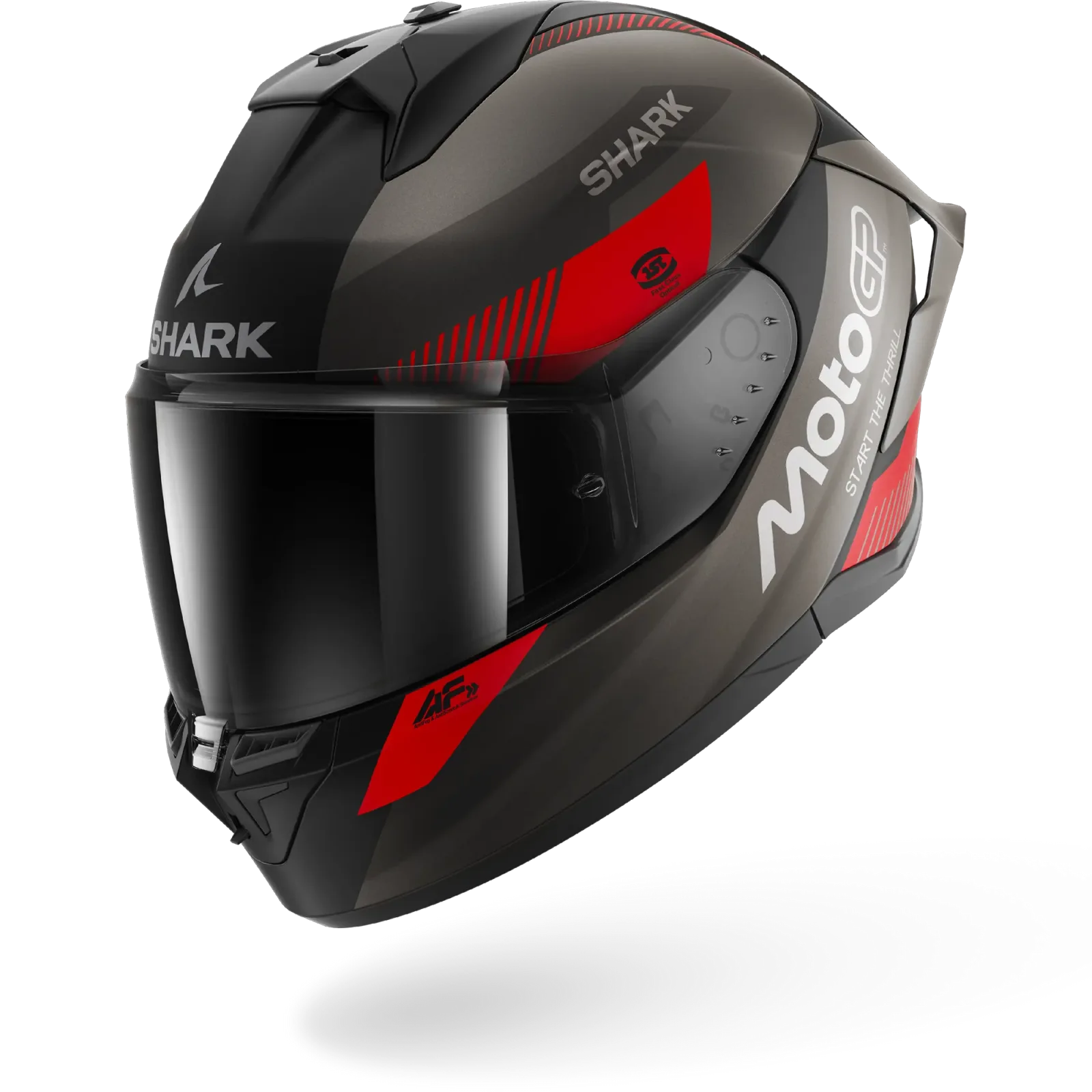 Каска Shark Skwal Cup MotoGP Black Anthracite Red Mat