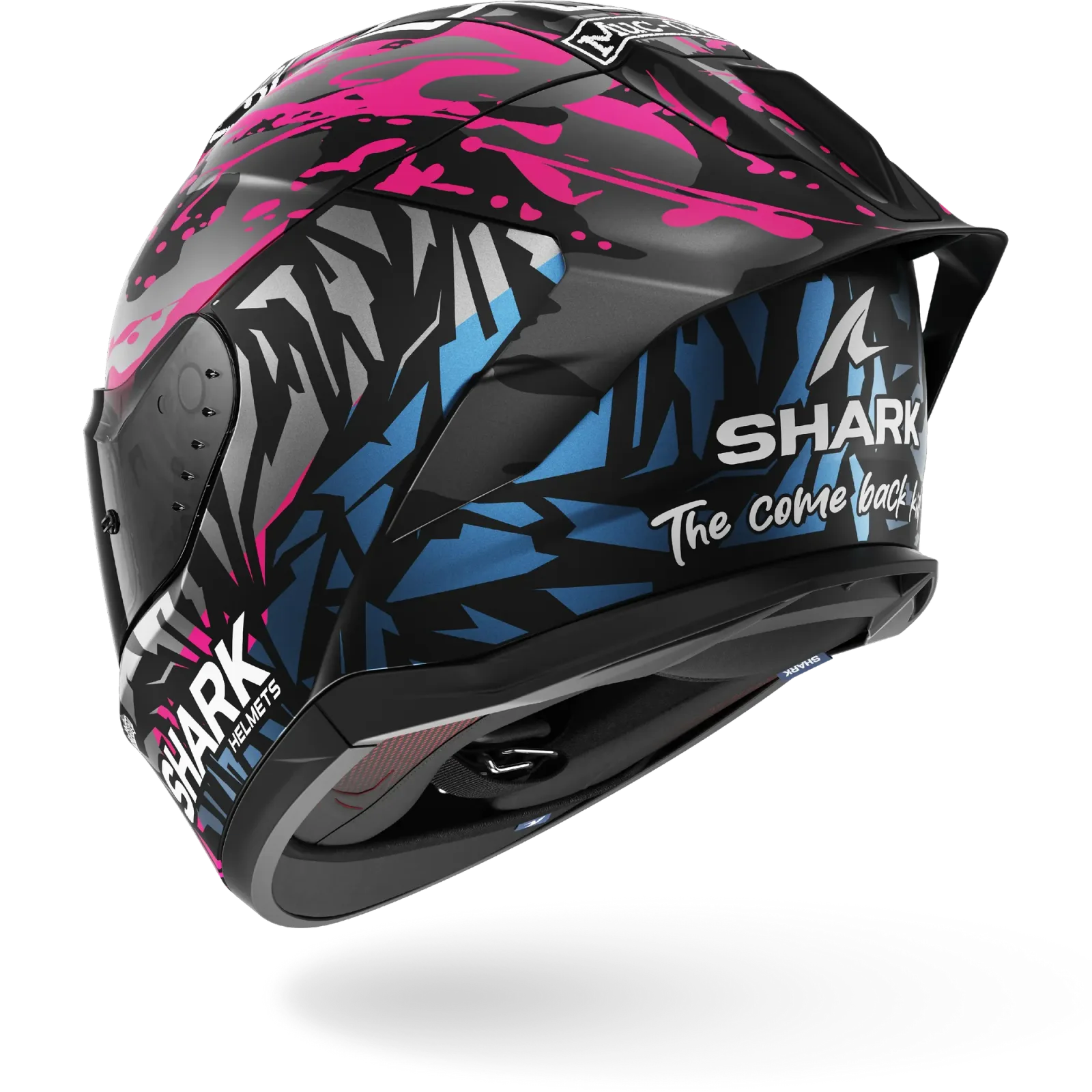 Каска Shark Skwal Cup Replica Redding Black Violet Blue Mat