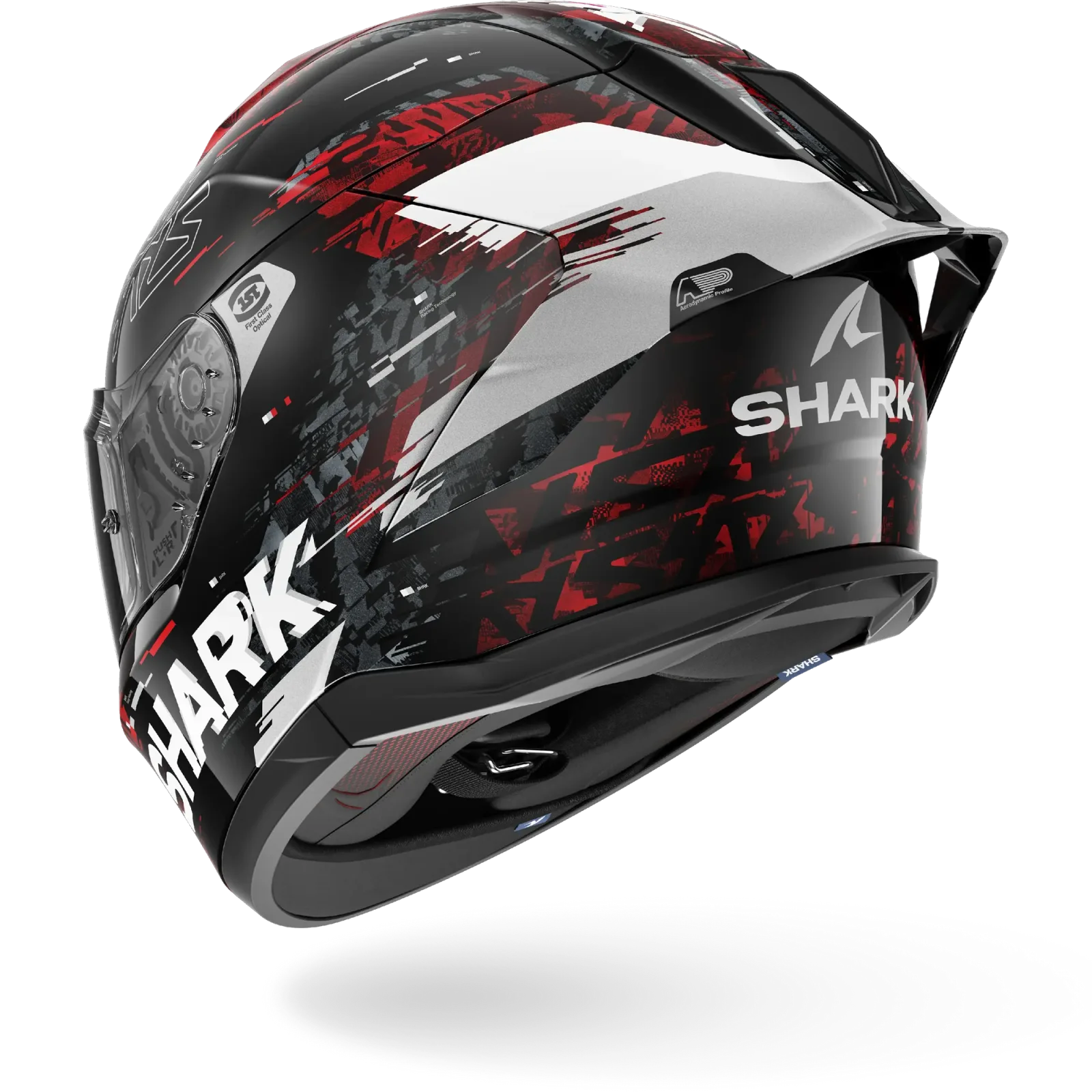 Каска Shark Skwal Cup Speed-Vib Black Red Silver