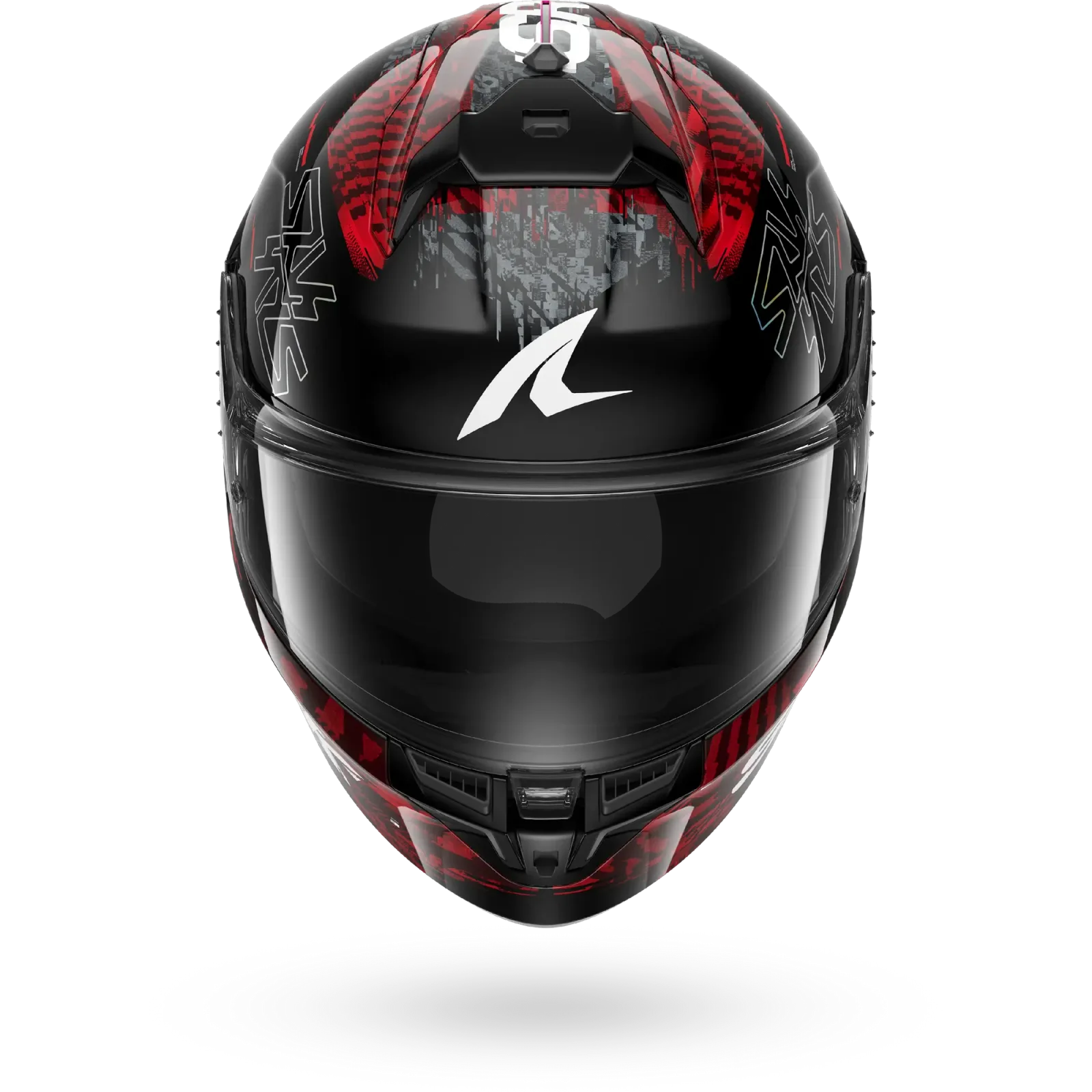 Каска Shark Skwal Cup Speed-Vib Black Red Silver
