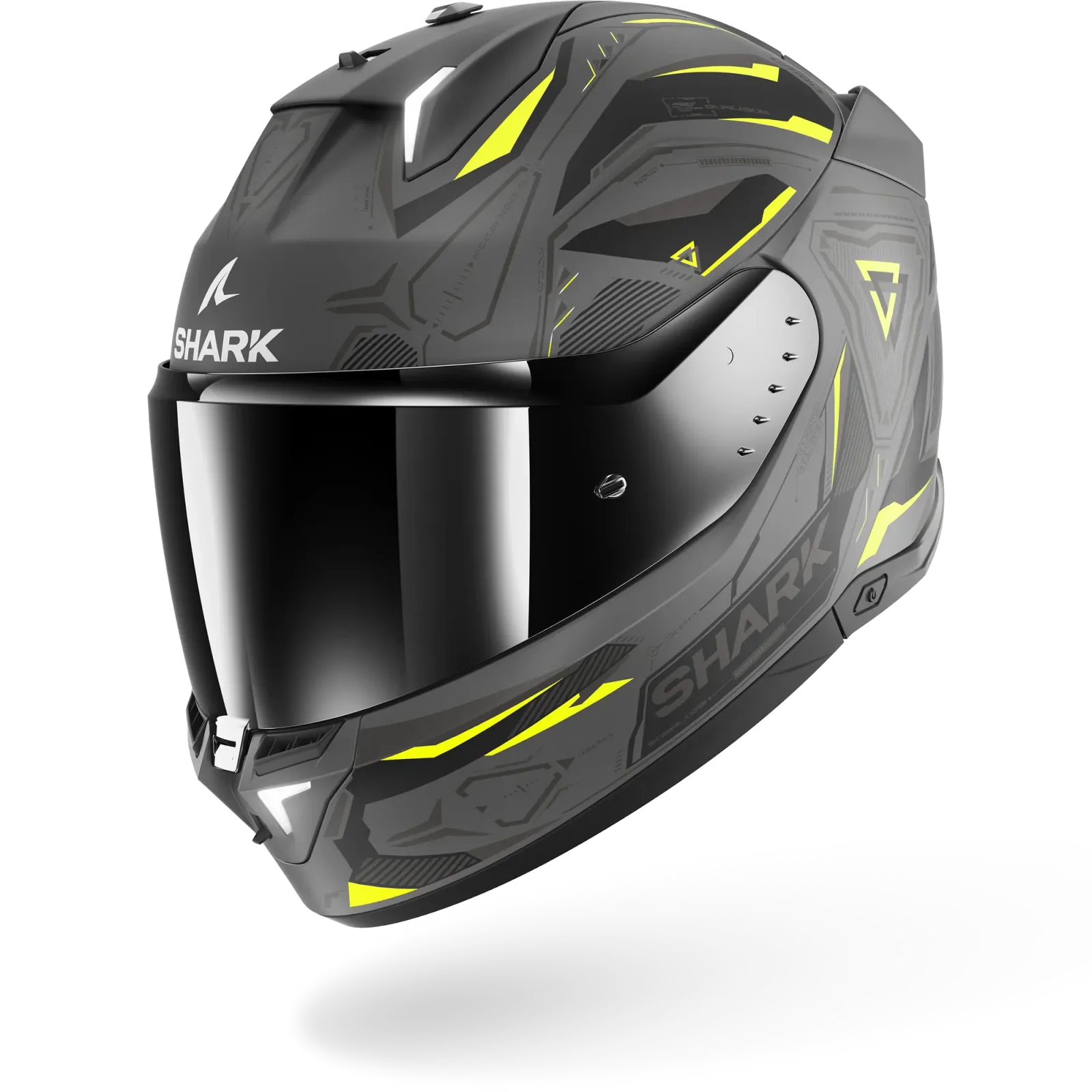 Каска Shark Skwal i3 Linik Anthracite Yellow Black Mat