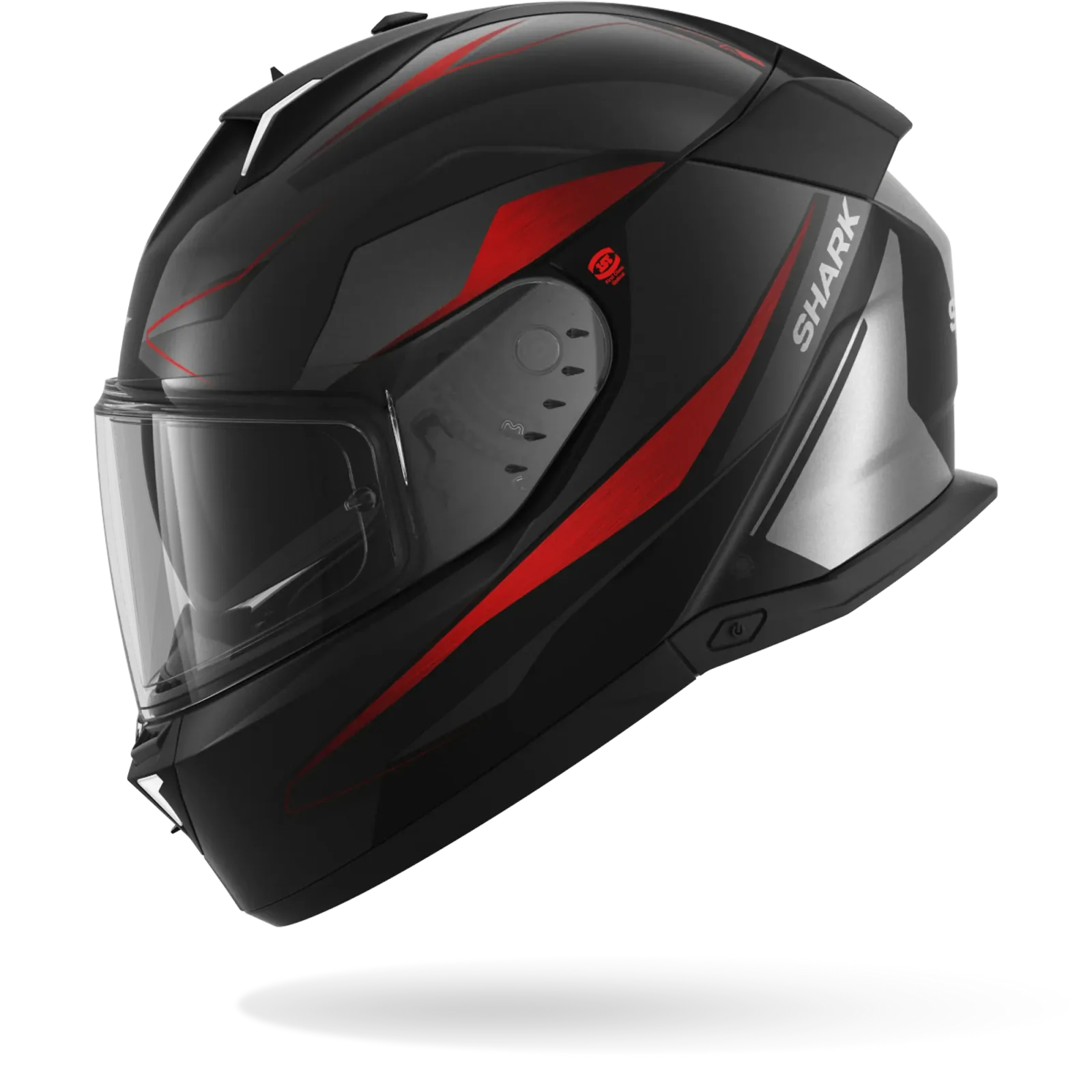 Каска Shark Skwal i3 Mekarium Black Anthracite Red Mat