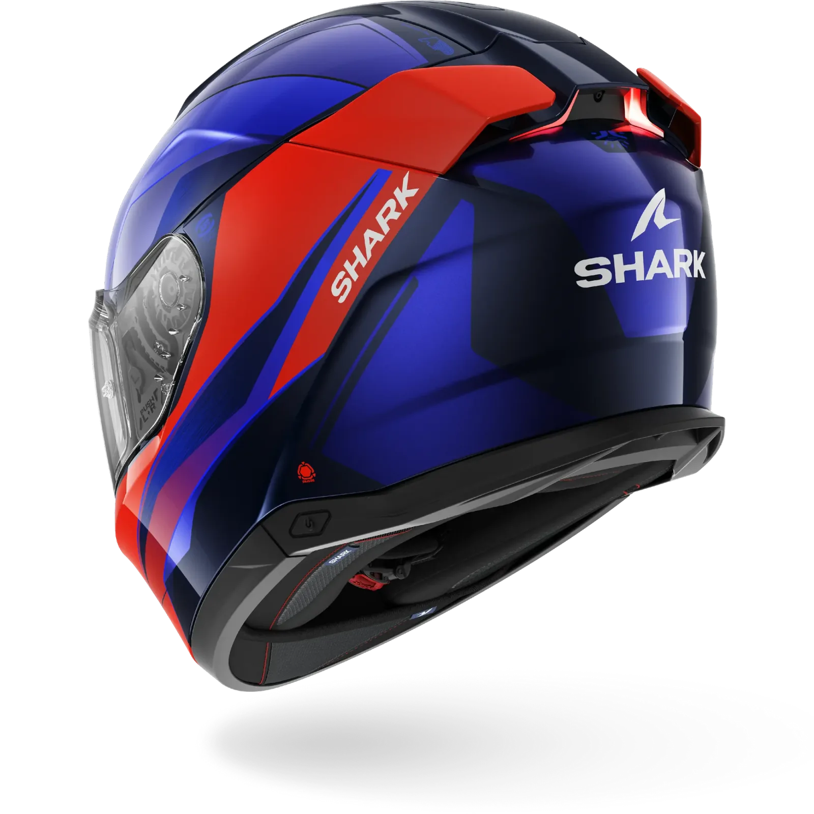 Каска Shark Skwal i3 Mekarium Blue Orange Blue
