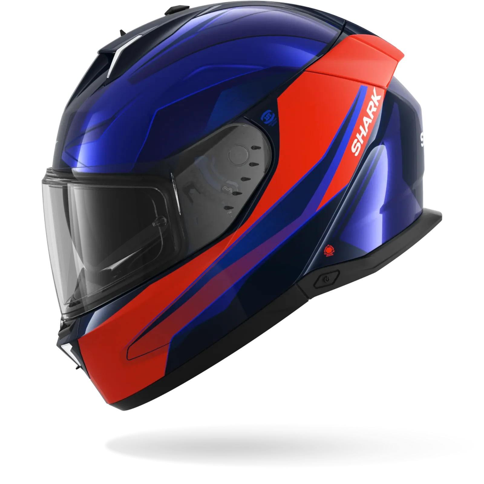 Каска Shark Skwal i3 Mekarium Blue Orange Blue