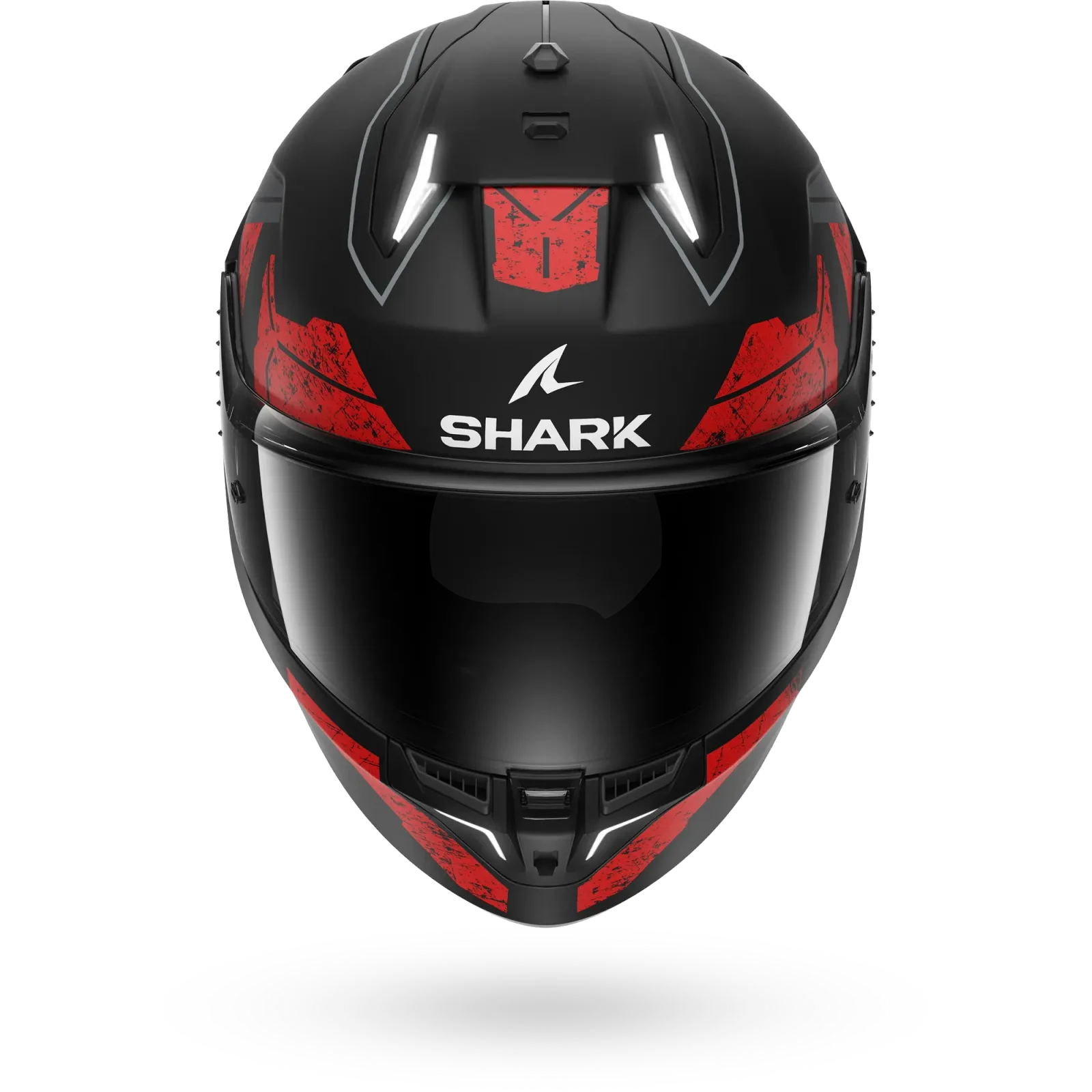 Каска Shark Skwal i3 Rhad Black Chrome Red Mat