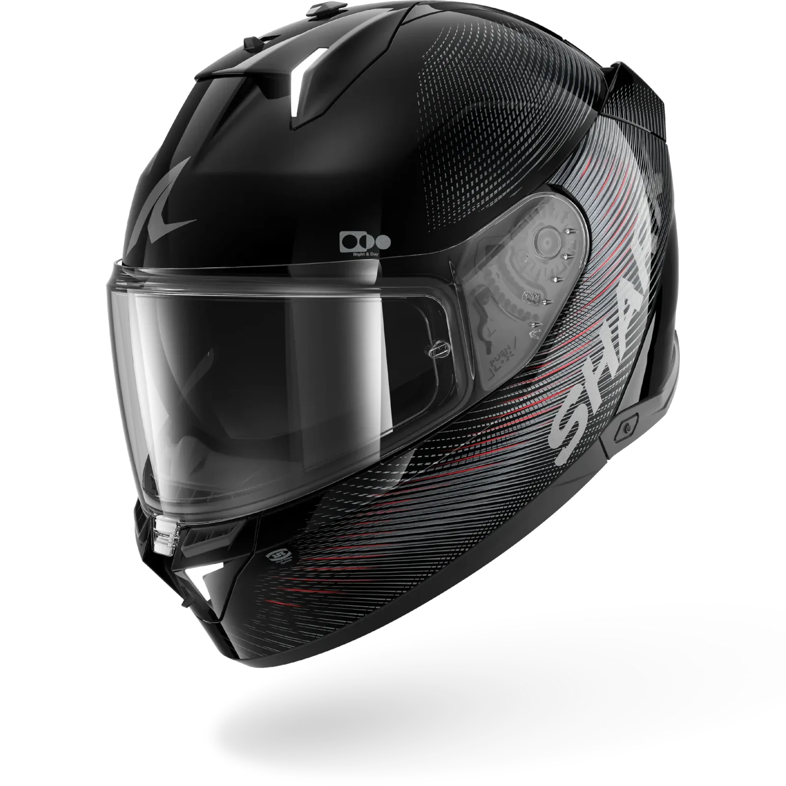 Каска Shark Skwal i3 SP Lyne Black Anthracite Red