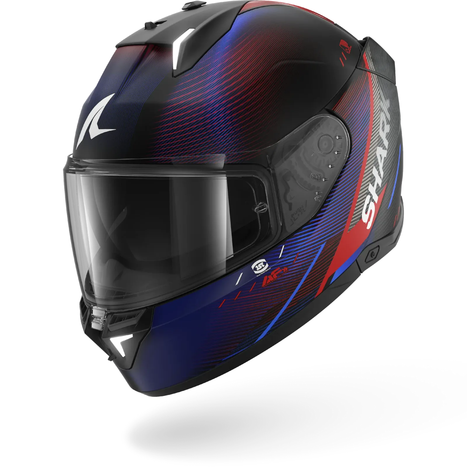 Каска Shark Skwal i3 Speed-Tech Black Red Blue Mat