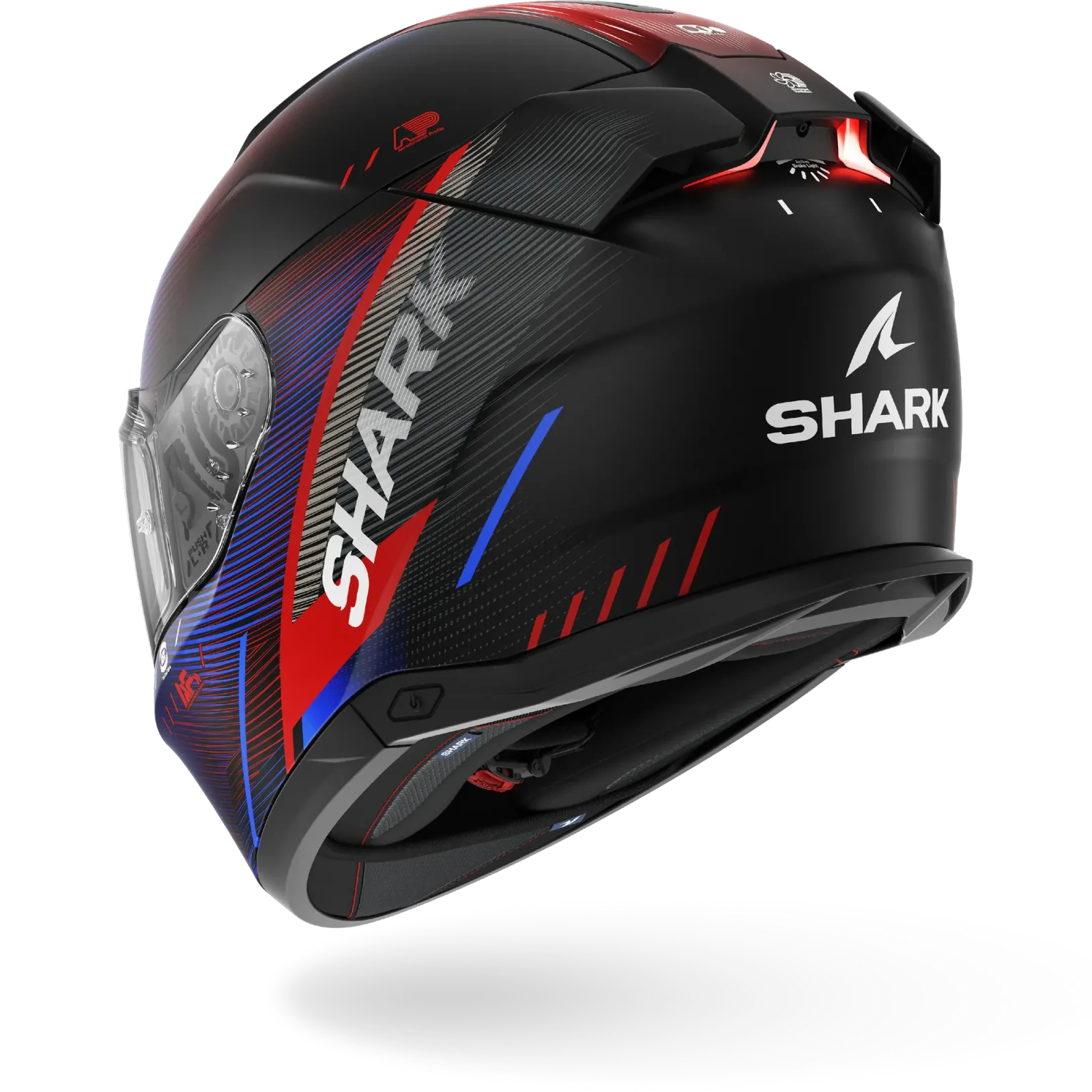 Каска Shark Skwal i3 Speed-Tech Black Red Blue Mat