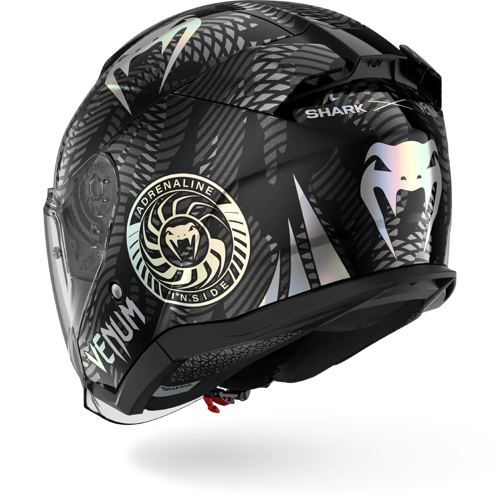 Каска Shark Skwal Jet Venum Black Chrom Anthracite