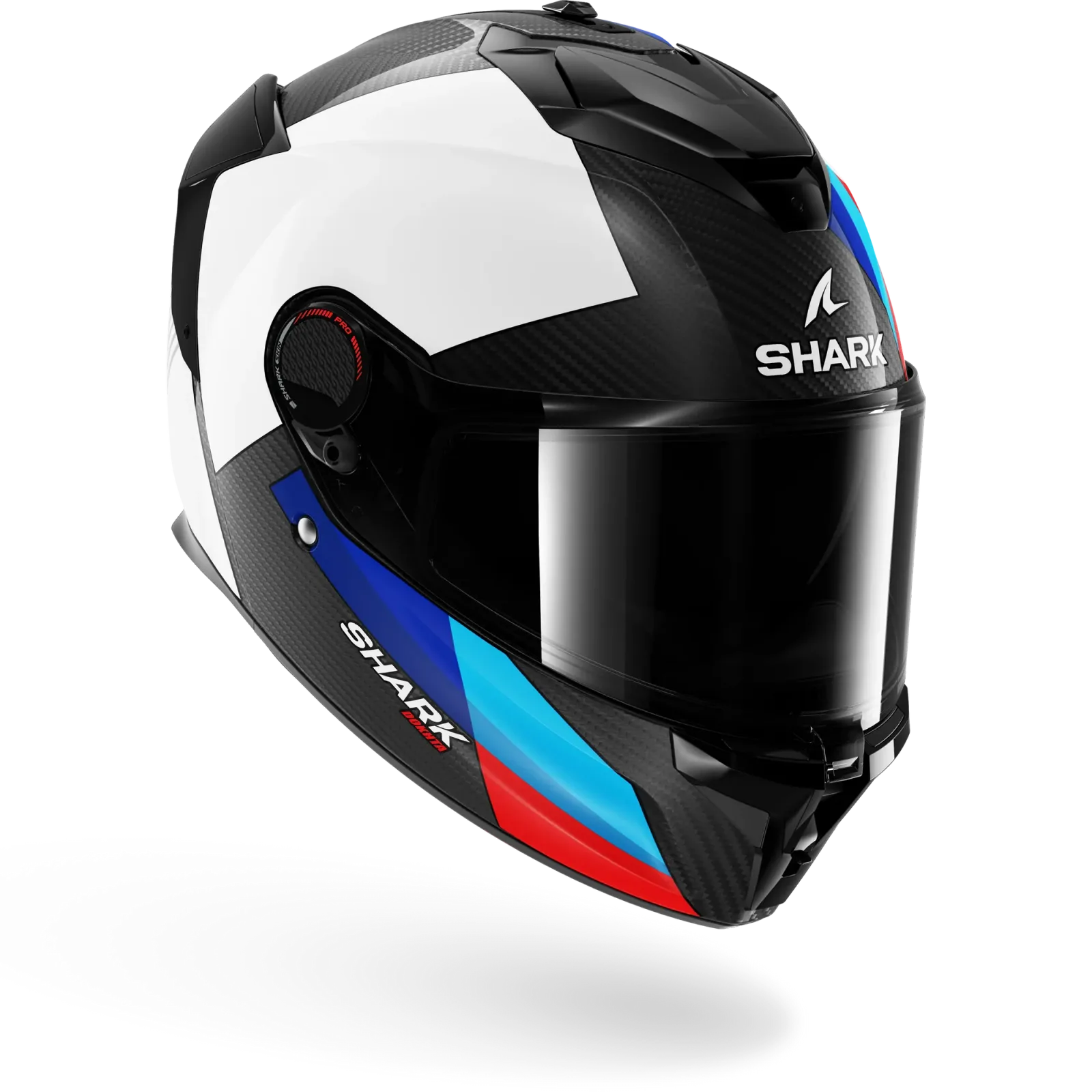 Каска Shark Spartan GT Pro Carbon Dokhta White Blue