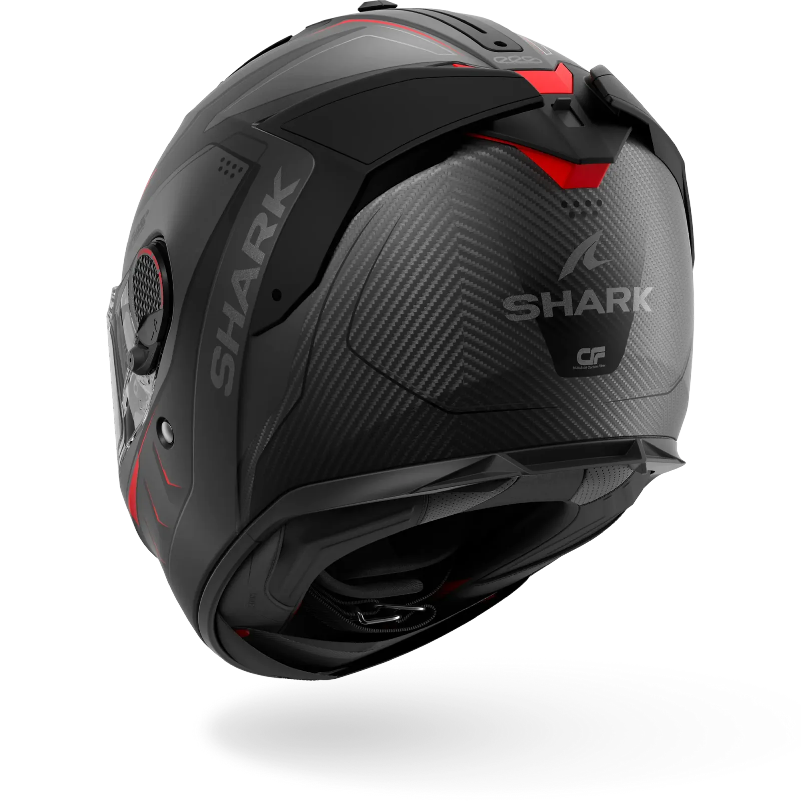 Каска Shark Spartan GT Pro Carbon Mekarium Anthracite Red Mat