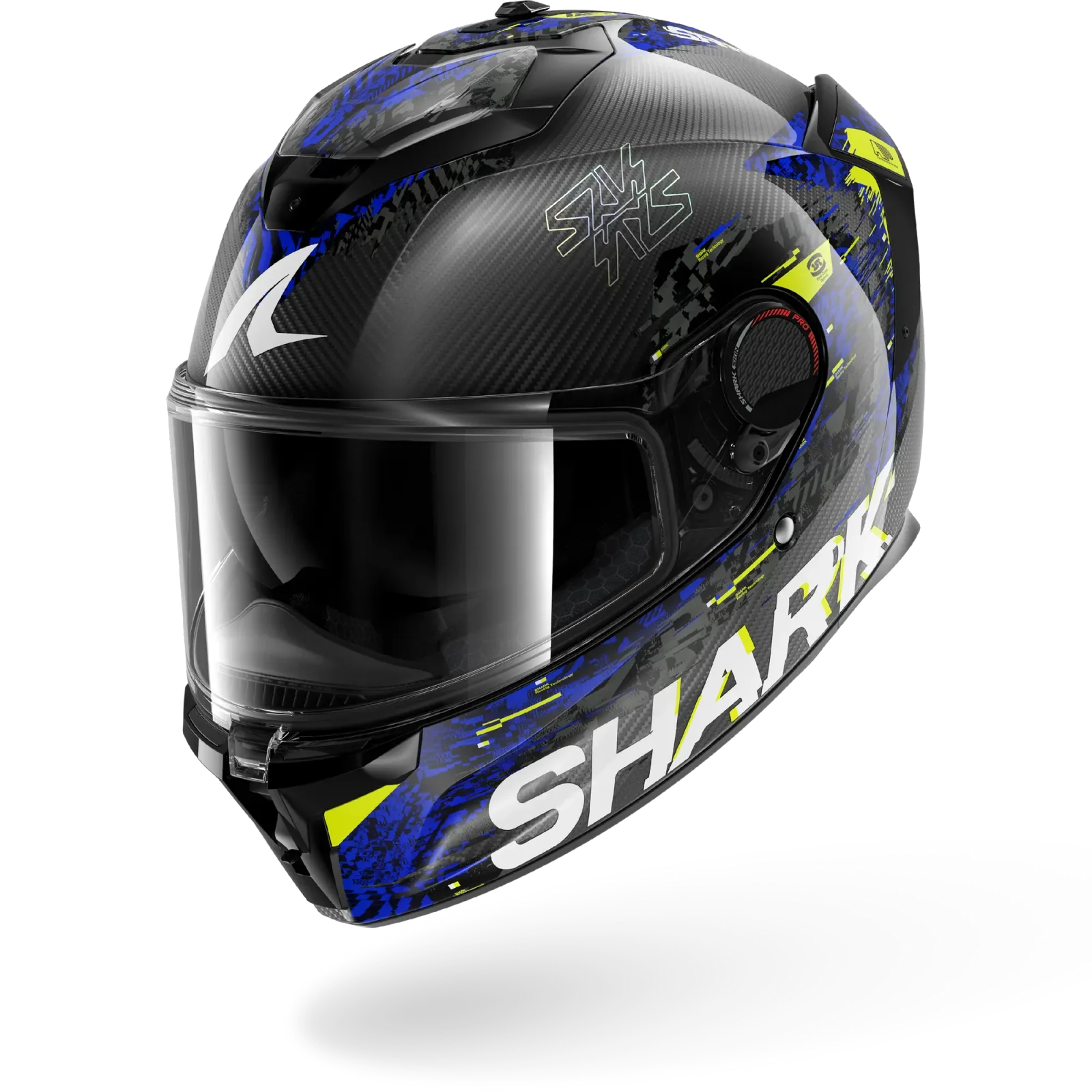 Каска Shark Spartan GT Pro Carbon Speed-Vib Anthracite Blue