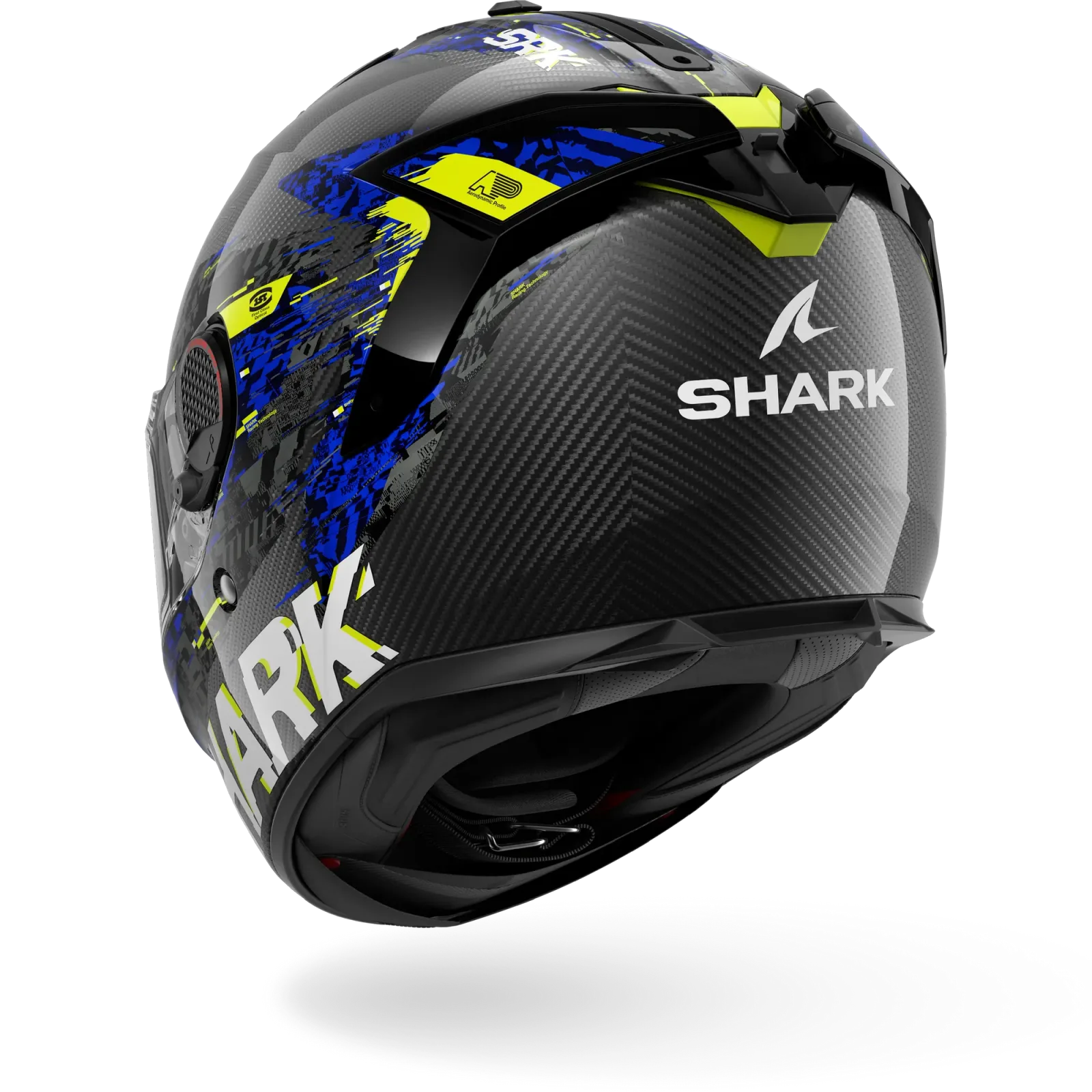 Каска Shark Spartan GT Pro Carbon Speed-Vib Anthracite Blue