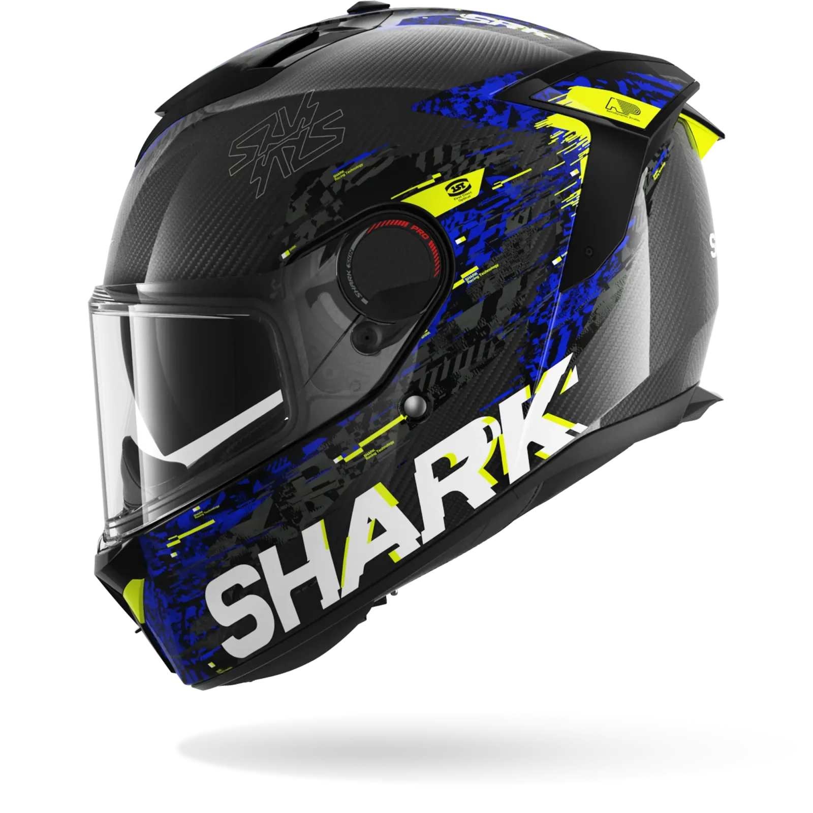 Каска Shark Spartan GT Pro Carbon Speed-Vib Anthracite Blue