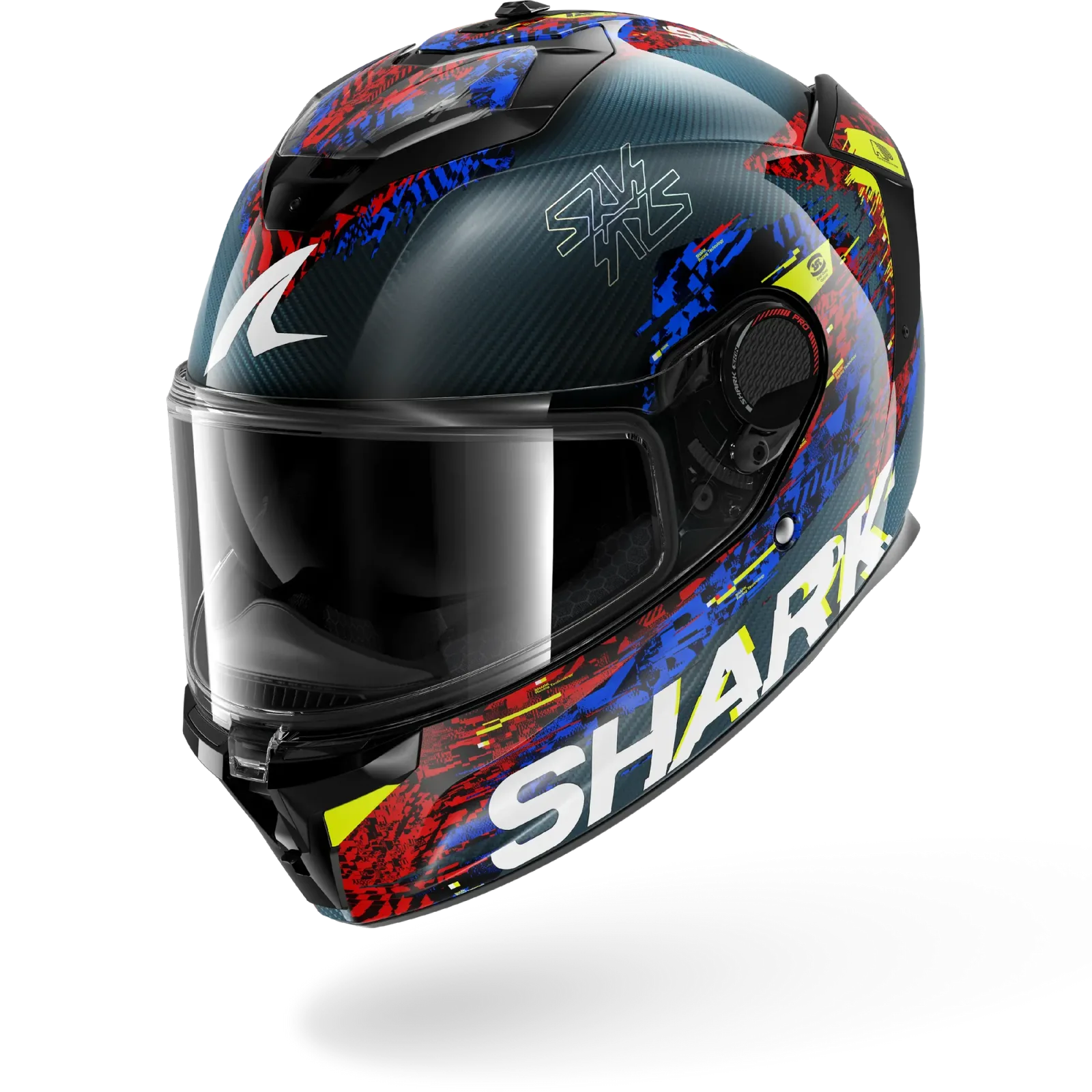 Каска Shark Spartan GT Pro Carbon Speed-Vib Blue Red