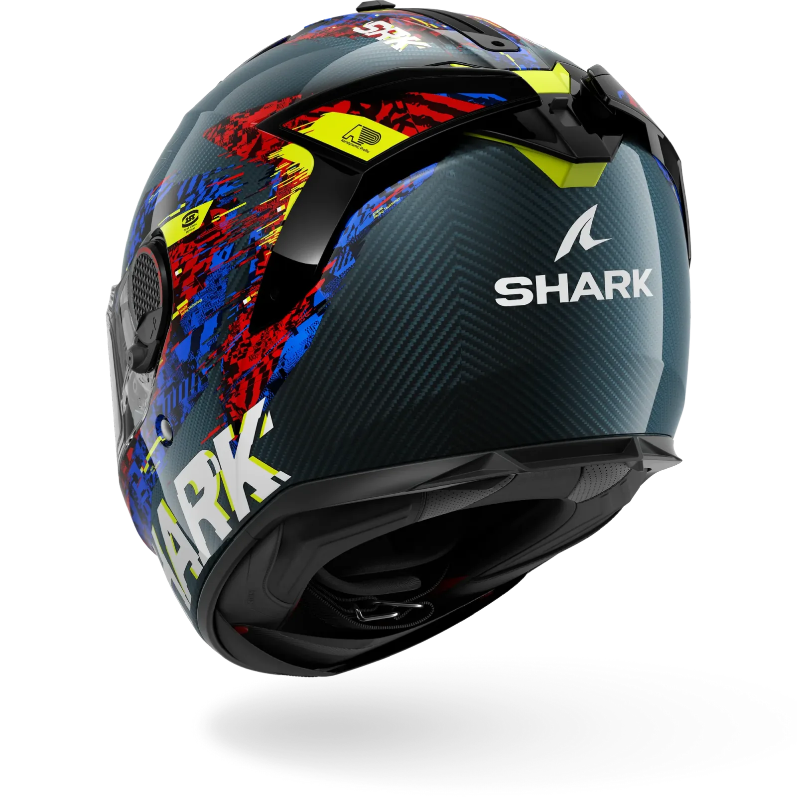 Каска Shark Spartan GT Pro Carbon Speed-Vib Blue Red