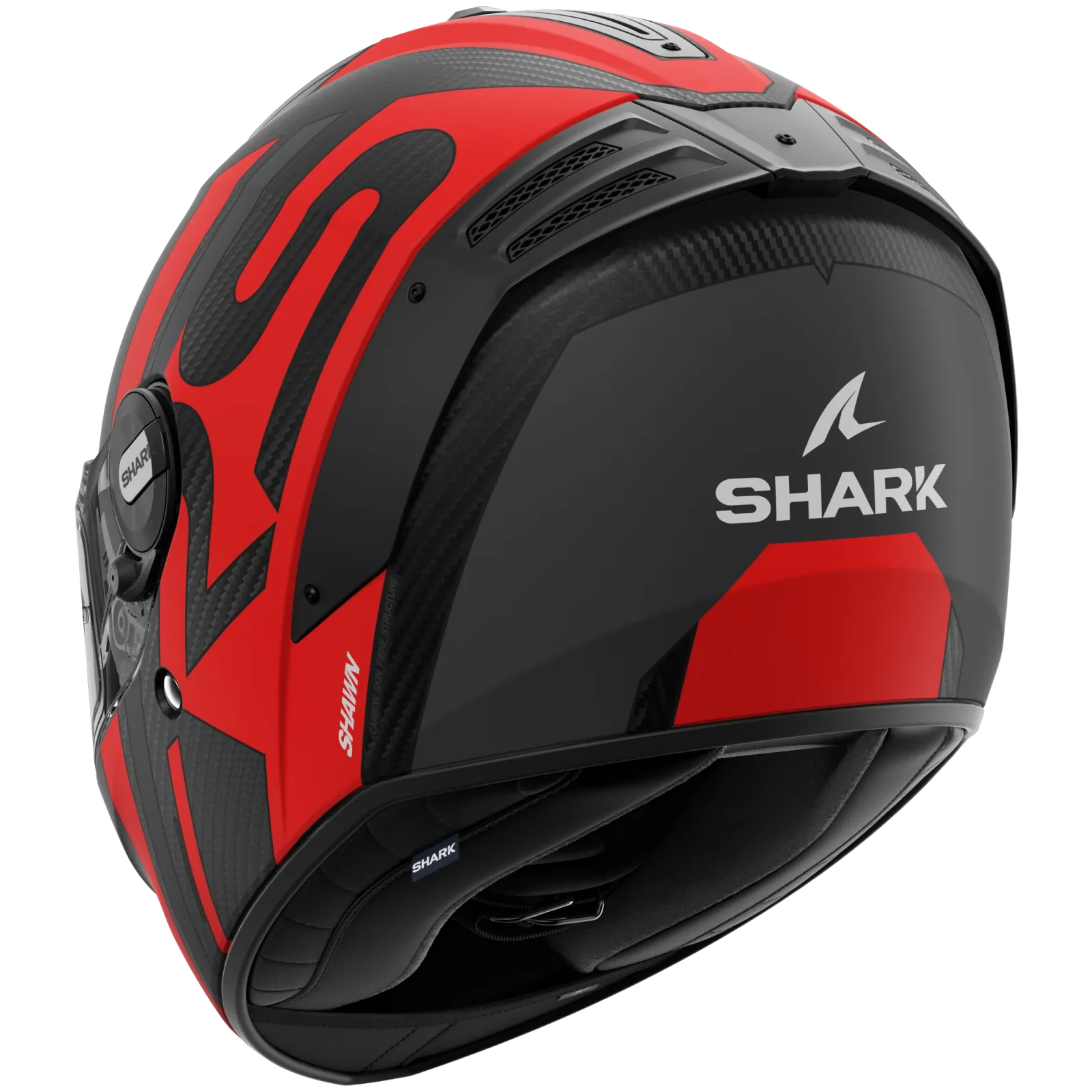 Каска Shark Spartan RS Carbon Shawn Anthracite Red Mat