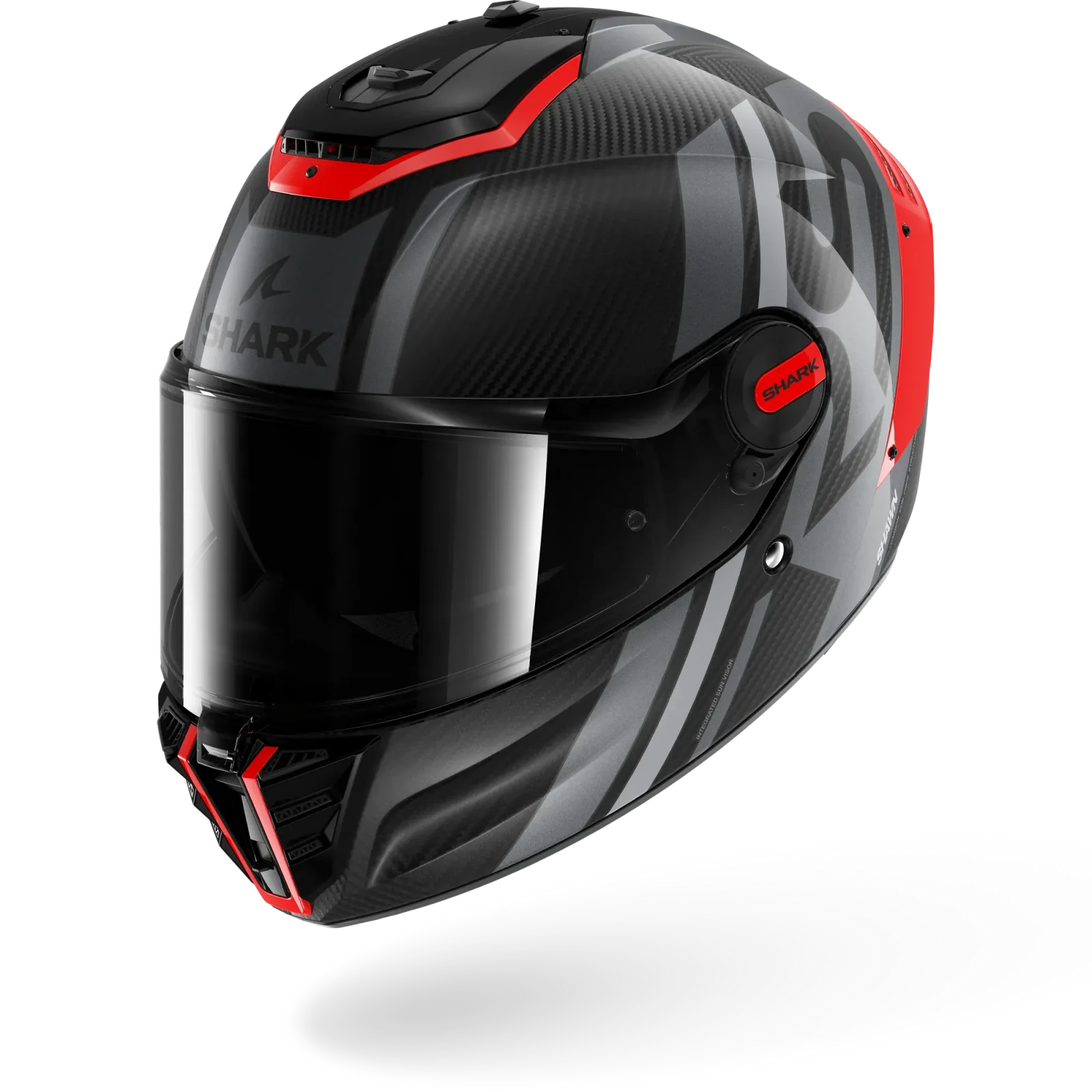 Каска Shark Spartan RS Carbon Shawn Orange Silver