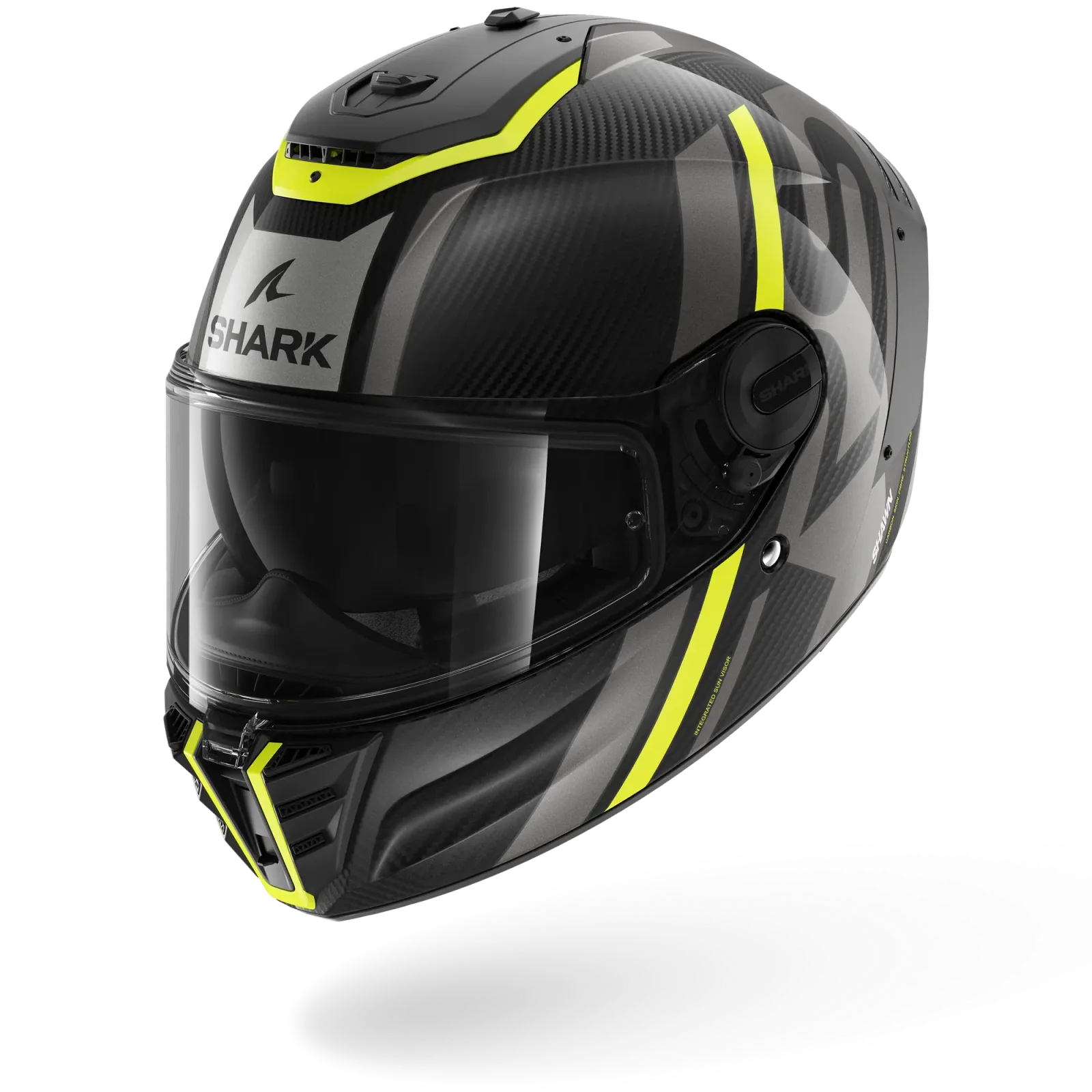 Каска Shark Spartan RS Carbon Shawn Yellow Anthracite