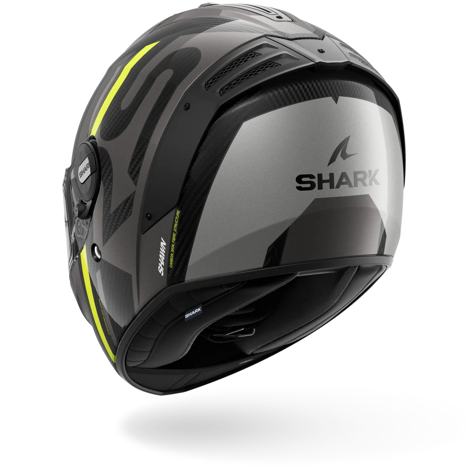 Каска Shark Spartan RS Carbon Shawn Yellow Anthracite