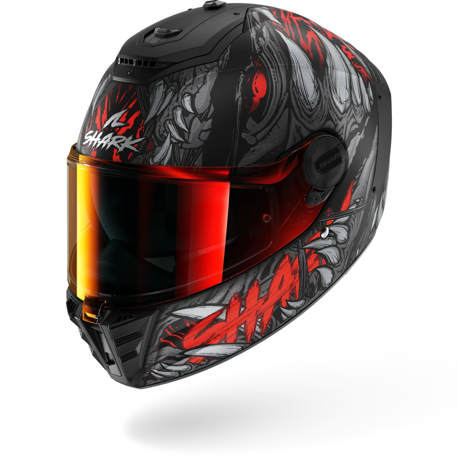 Каска Shark Spartan RS Shaytan Black Red Anthracite Mat